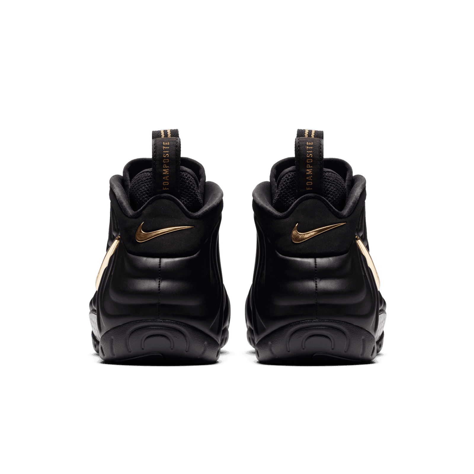 Nike Air Foamposite Pro Black Metallic Gold - 624041-009