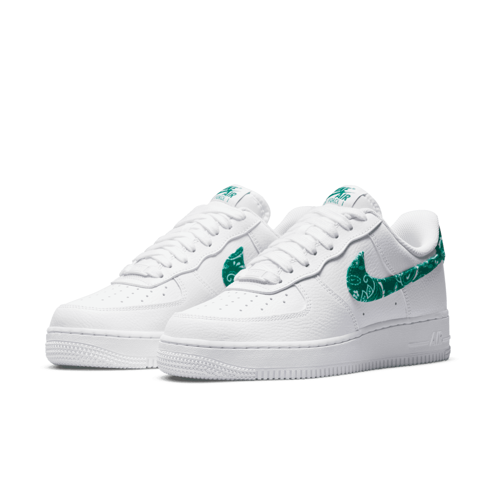 Nike Air Force 1 Low White Green Paisley (W) - DH4406-102