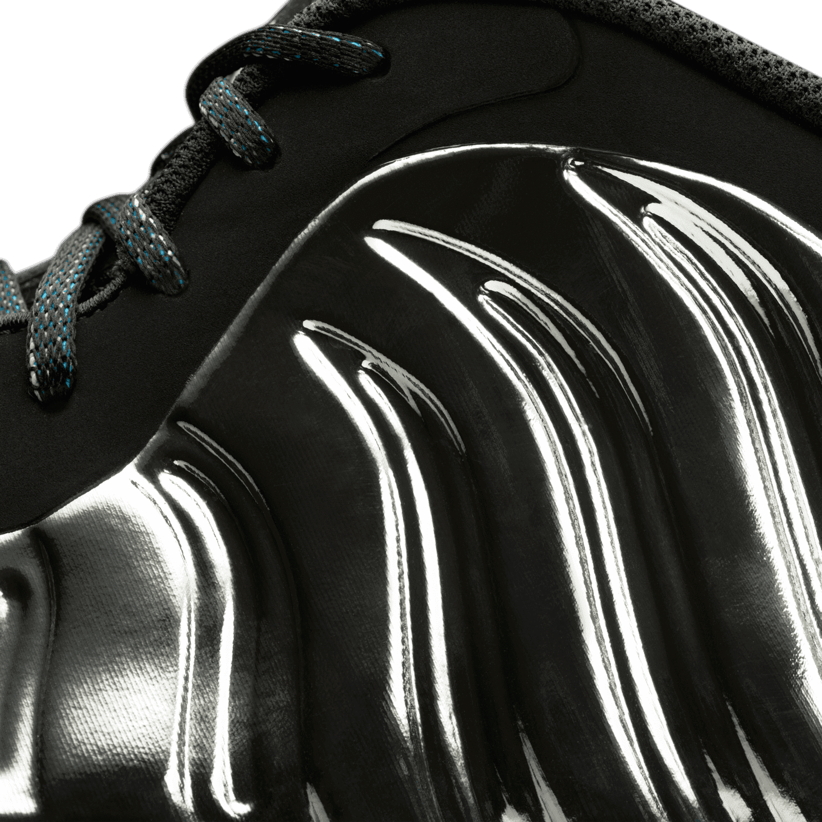 foamposite black barely green