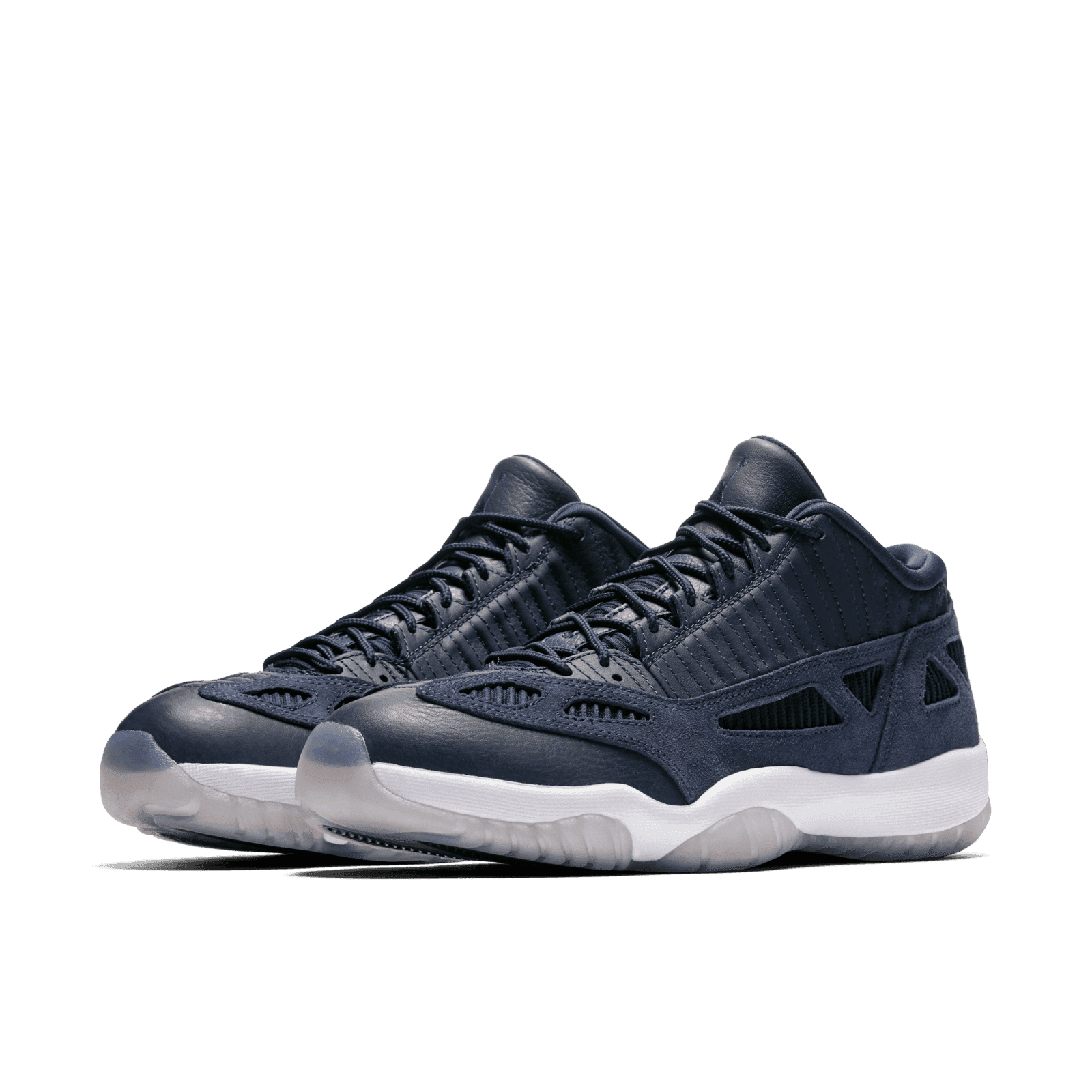 Air Jordan 11 Retro Low IE Obsidian - 919712-400 Raffles & Where