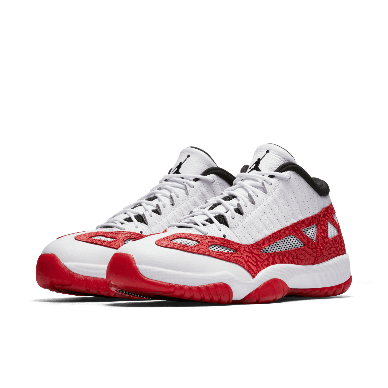 Air Jordan 11 Retro Low IE White Gym Red - 919712-101