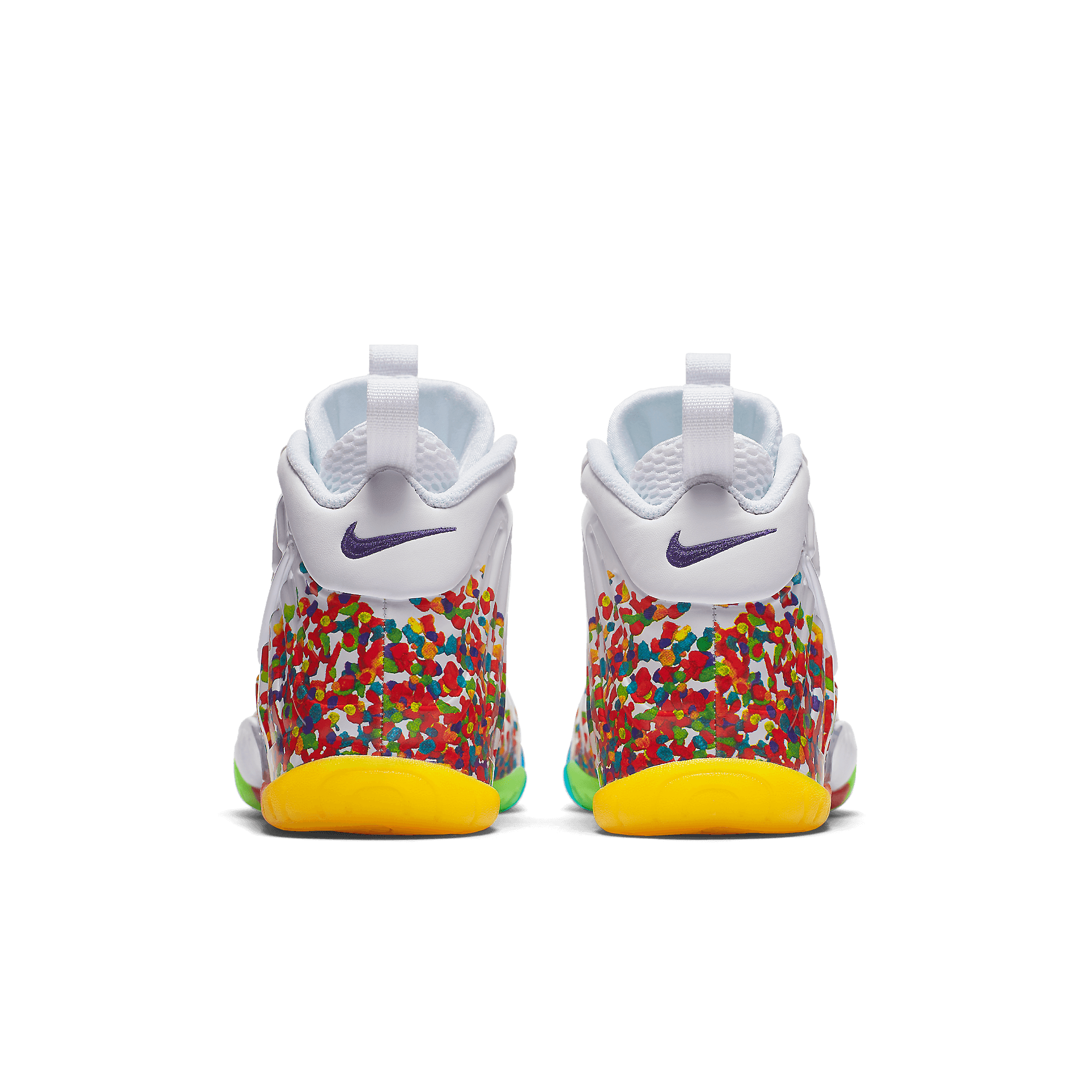 nike air foamposite fruity pebbles