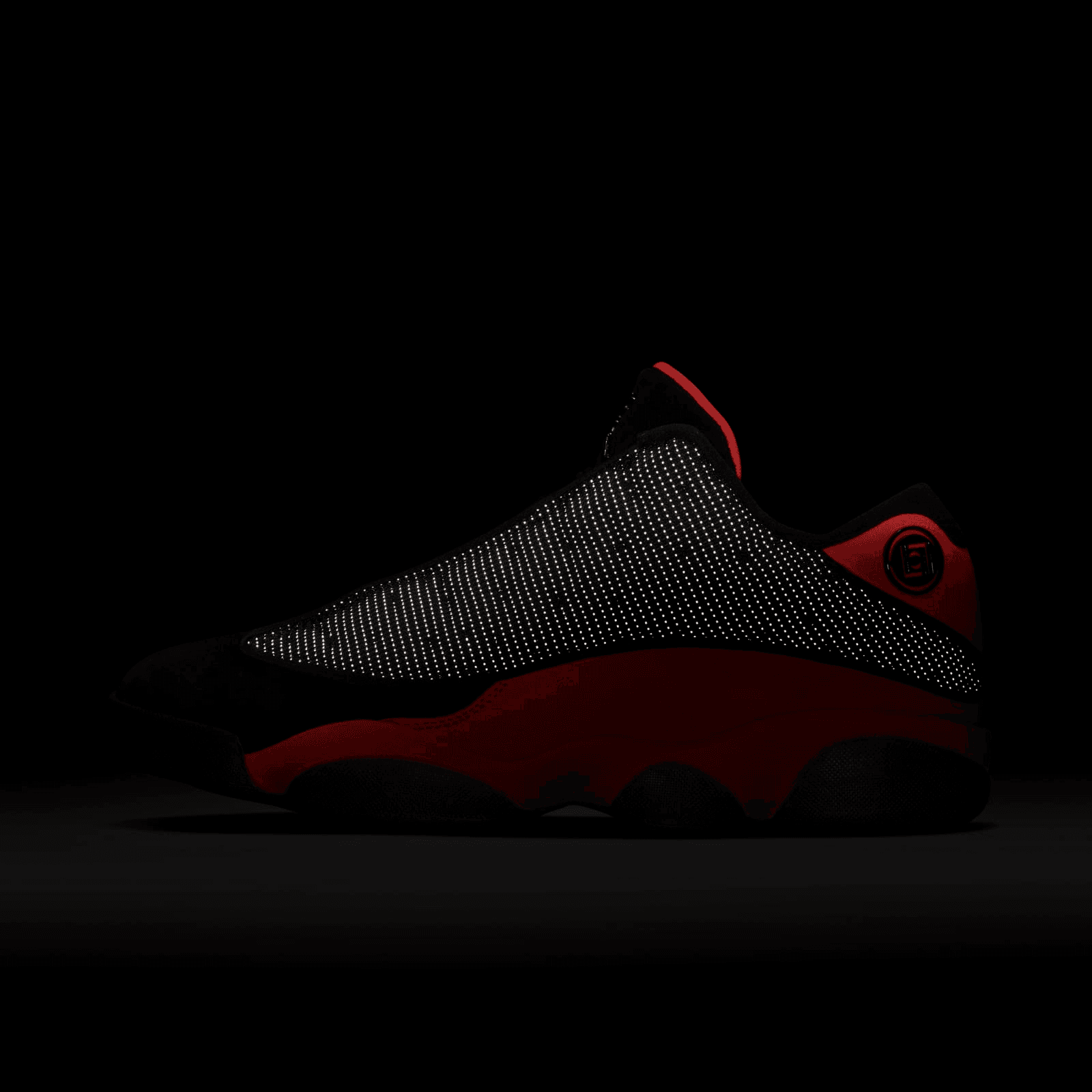 Air Jordan 13 Retro Low CLOT Black Red - AT3102-006