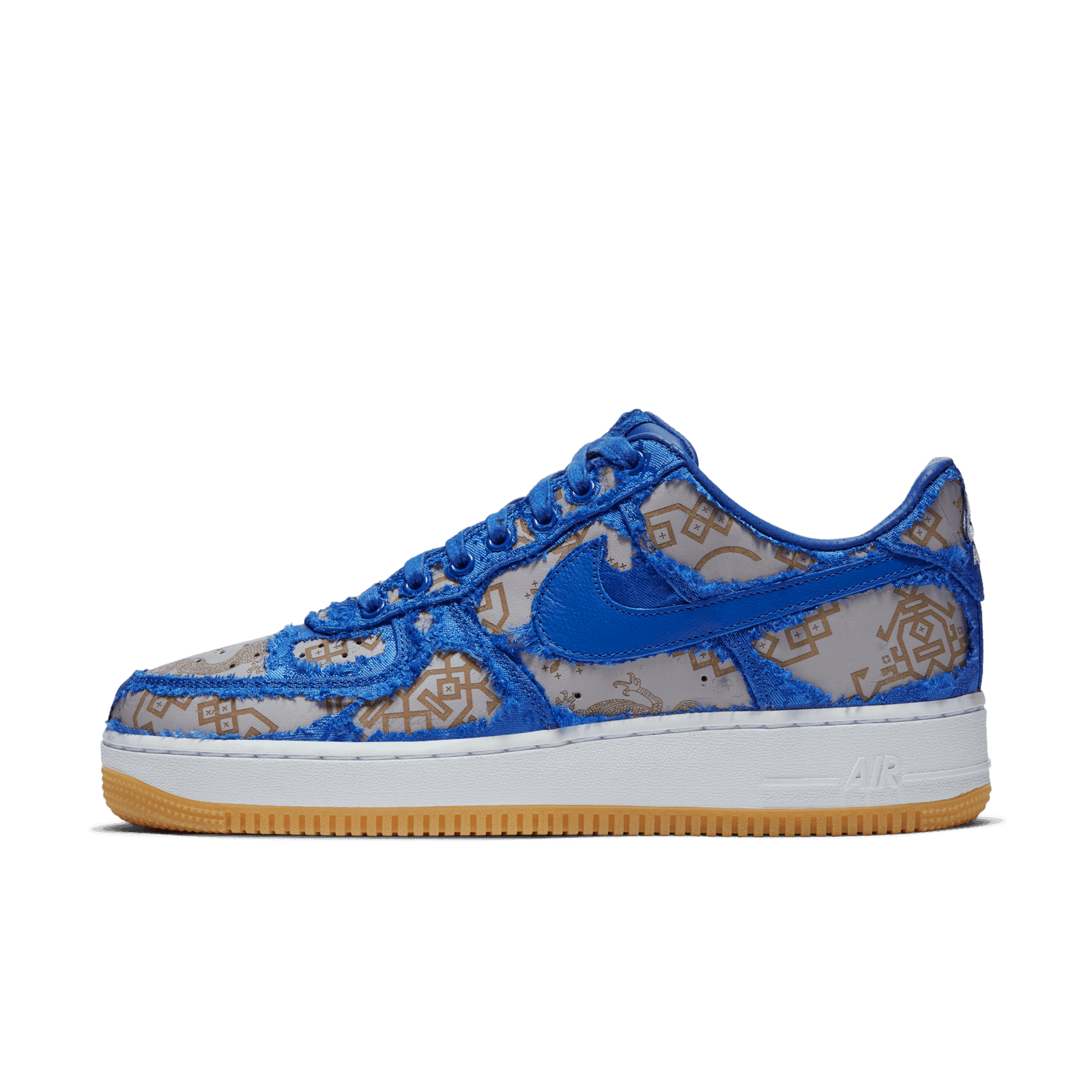 Nike Air Force 1 Low CLOT Blue Silk - CJ5290-400 Raffles and ...