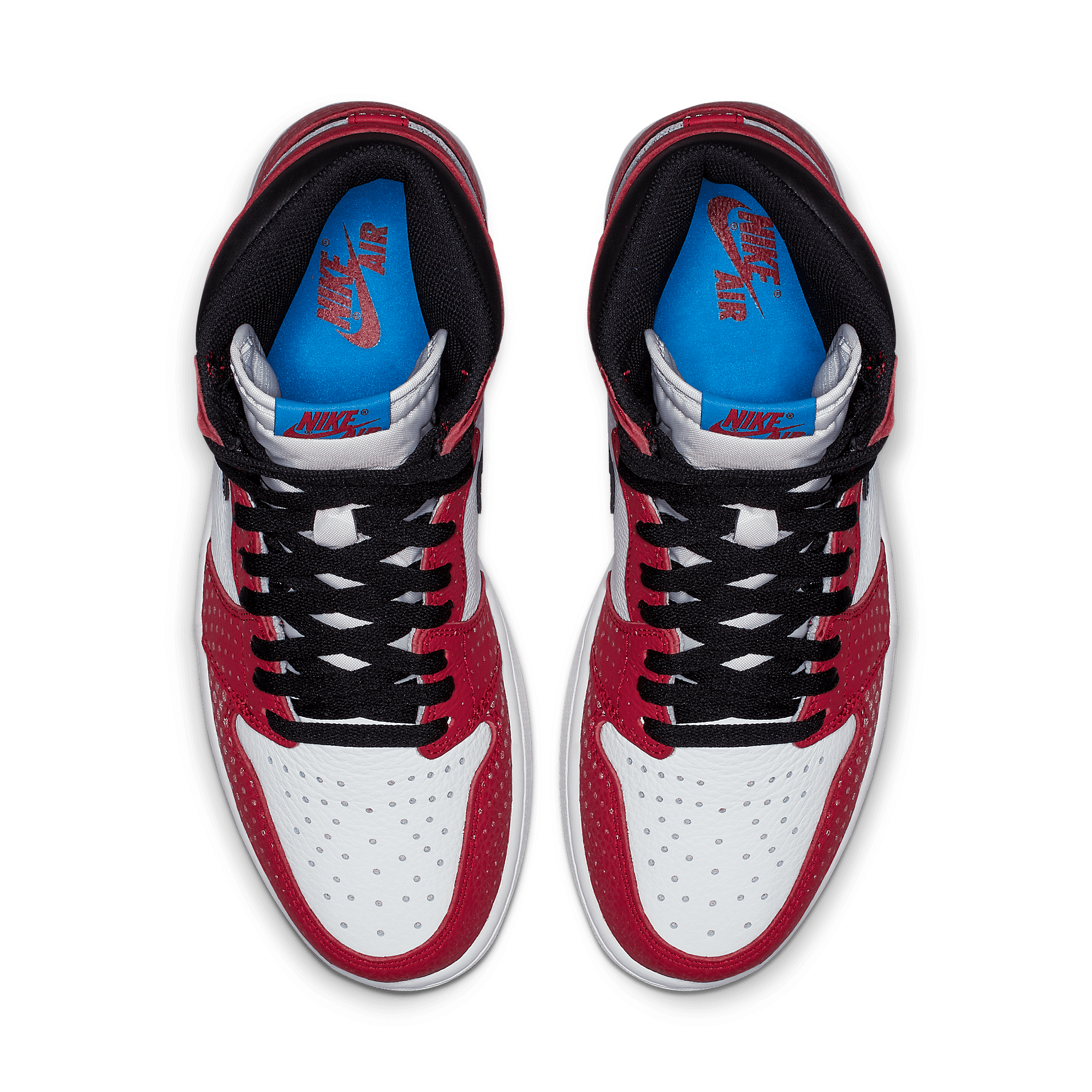 Air Jordan 1 High OG Spider Man Into the Spider Verse Origin Story 555088 602