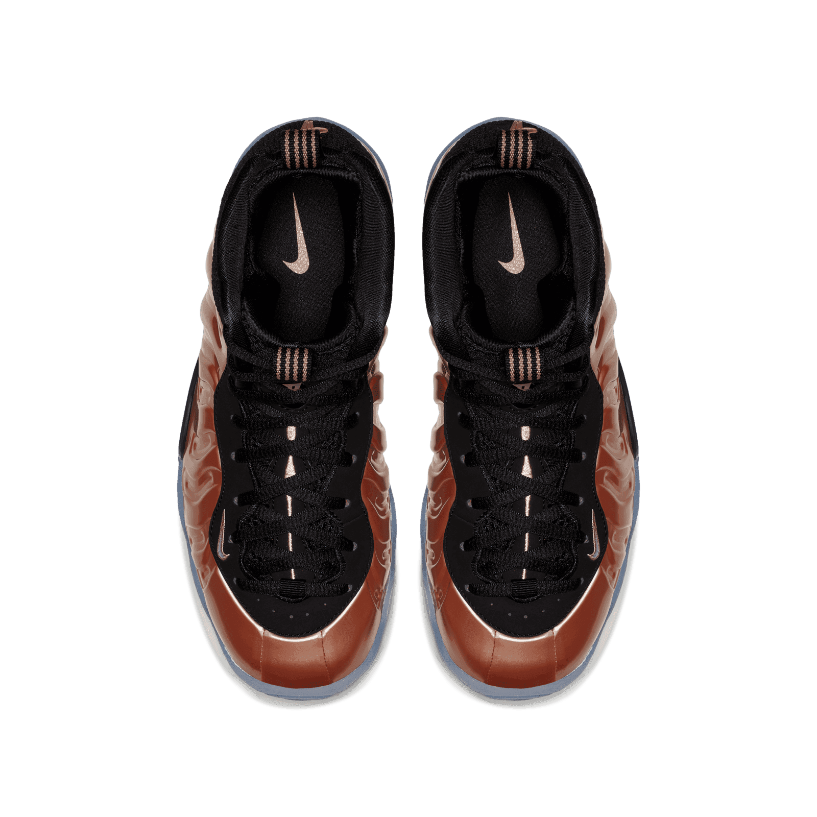 Nike Metallic Rust Pink Foamposite One Sneakers Nike Air Foamposite One Rust Pink (GS) - 644791-601 main image 2