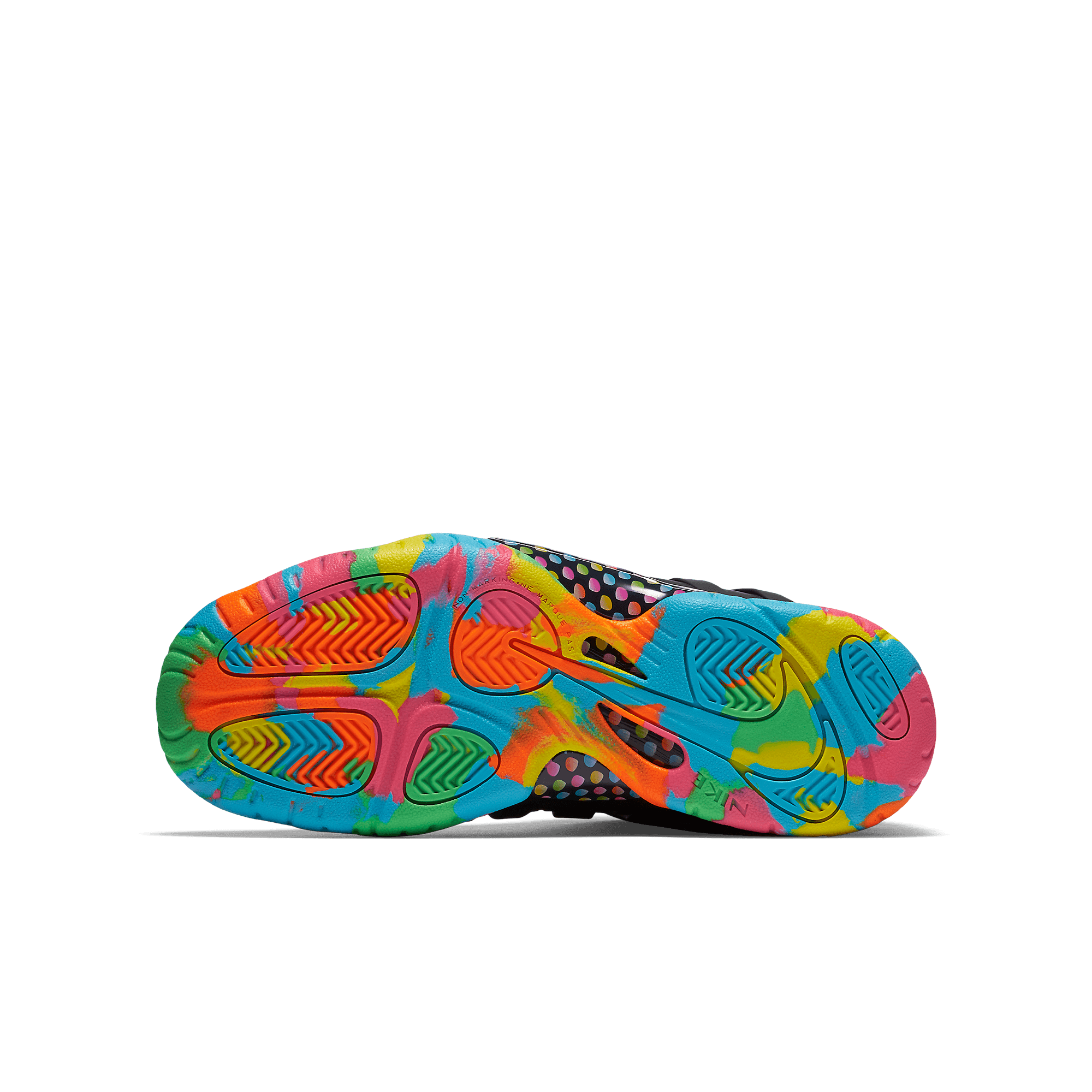 Nike Air Foamposite One Black Fruity Pebbles GS 846077 001