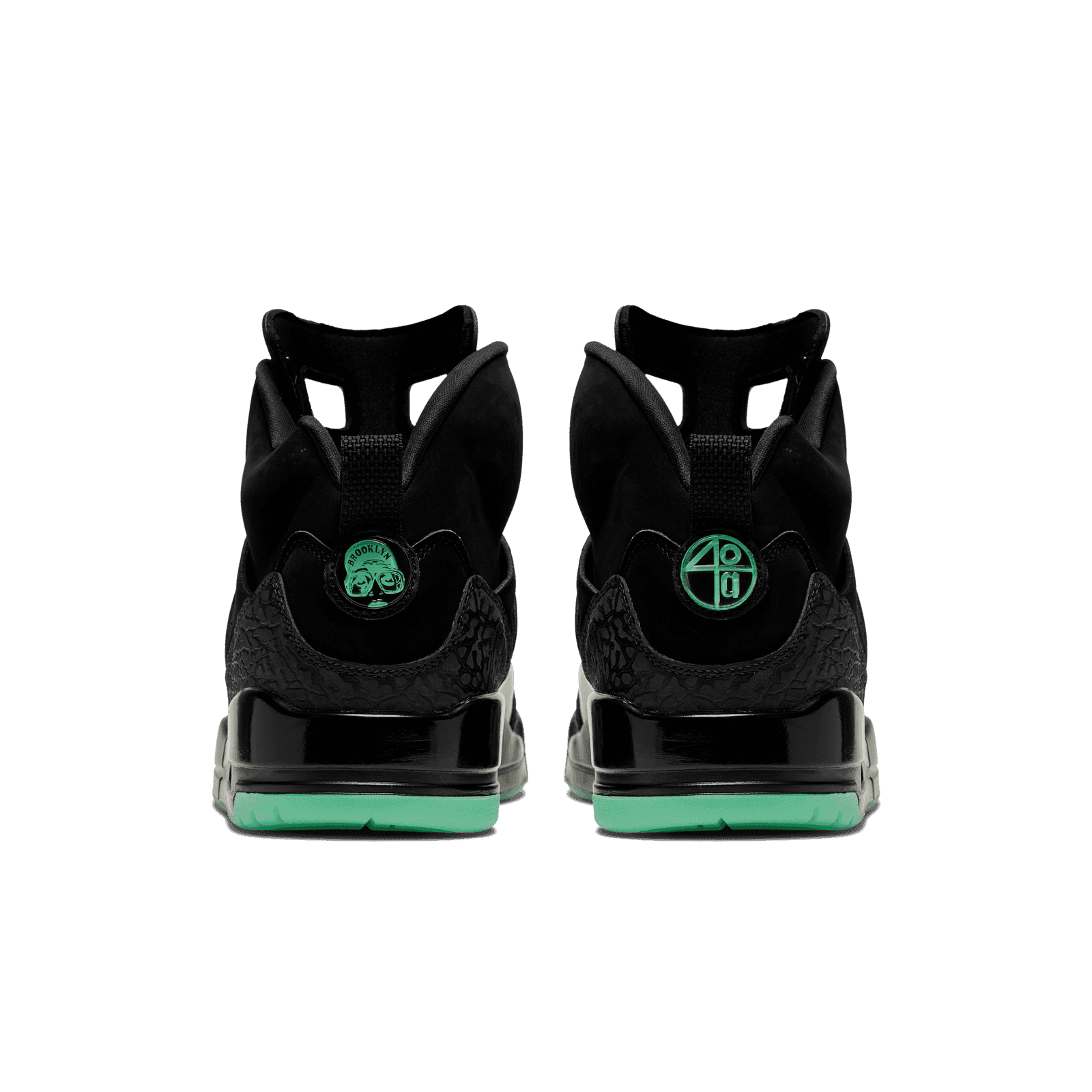 air jordan spizike green glow