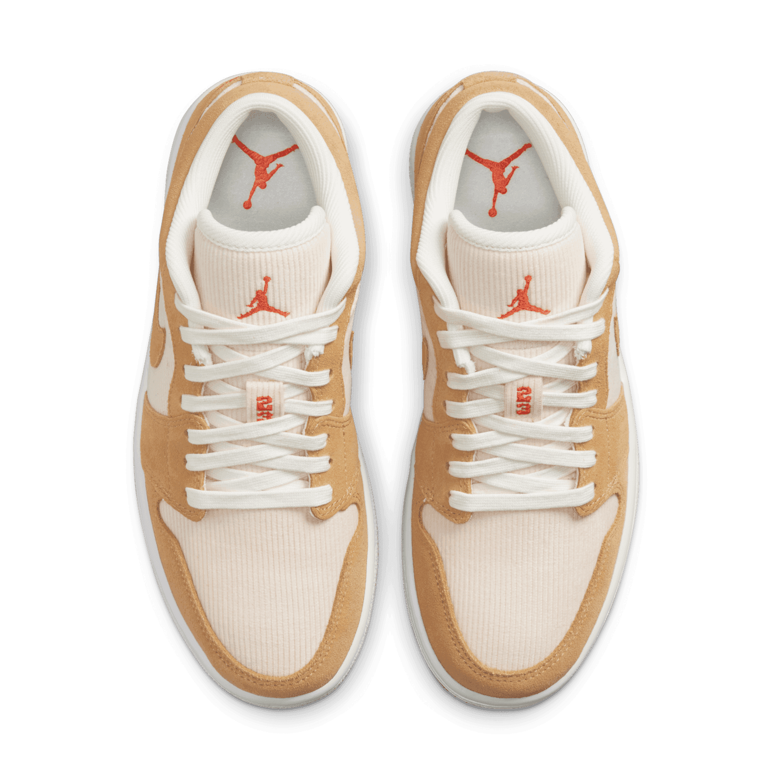 Jordan 1 Low SE Twine Orange Quartz Corduroy (W) DH7820700