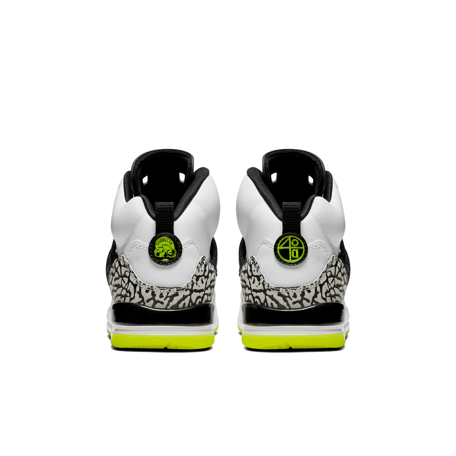 Air Jordan Spizike White Volt Black (GS) - 317321-170
