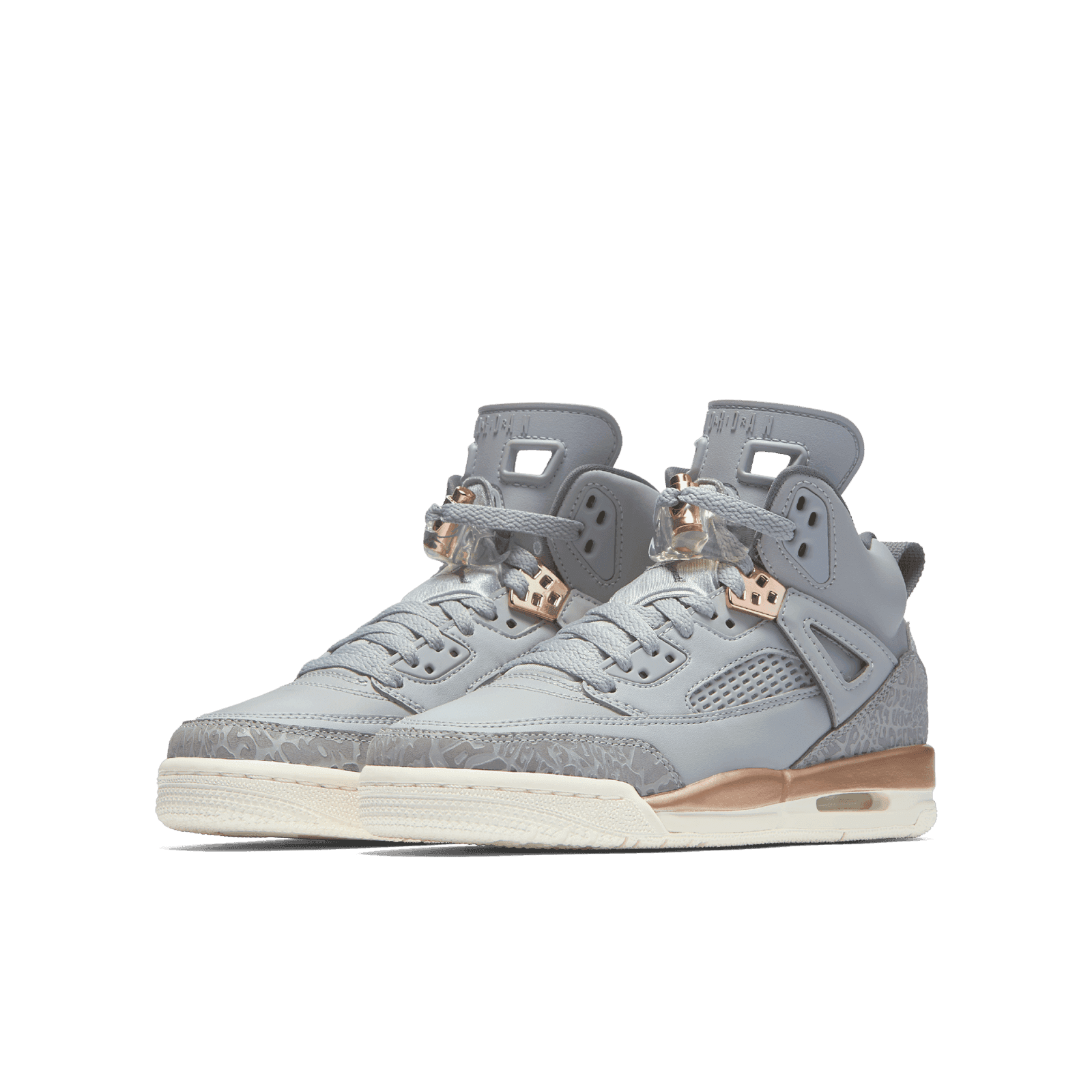 ウサユキ Air Jordan Spizike Wolf Grey Metallic Red Bronze (GS