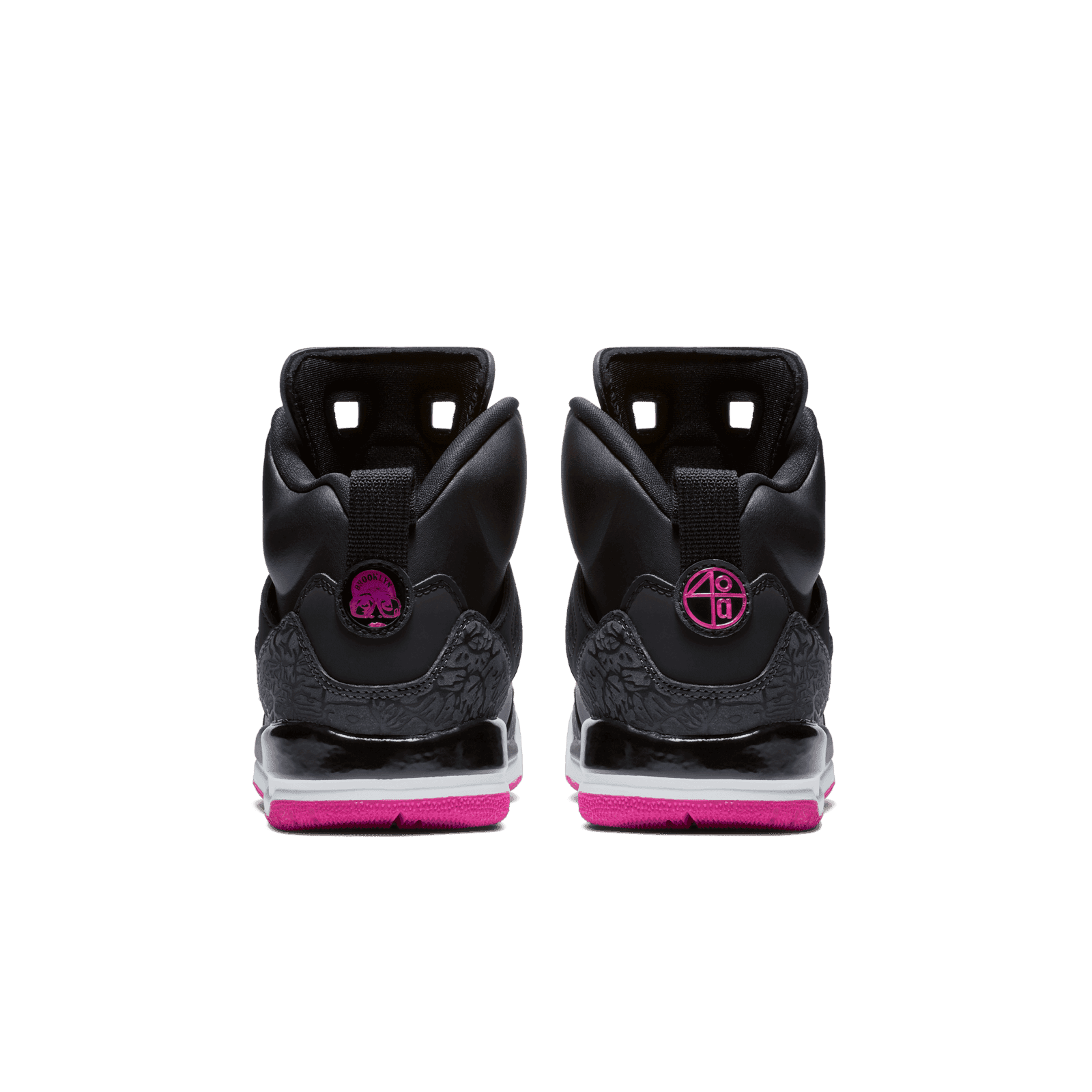 ジョーリー Air Jordan Spizike Black Deadly Pink (GS) - 535712-029