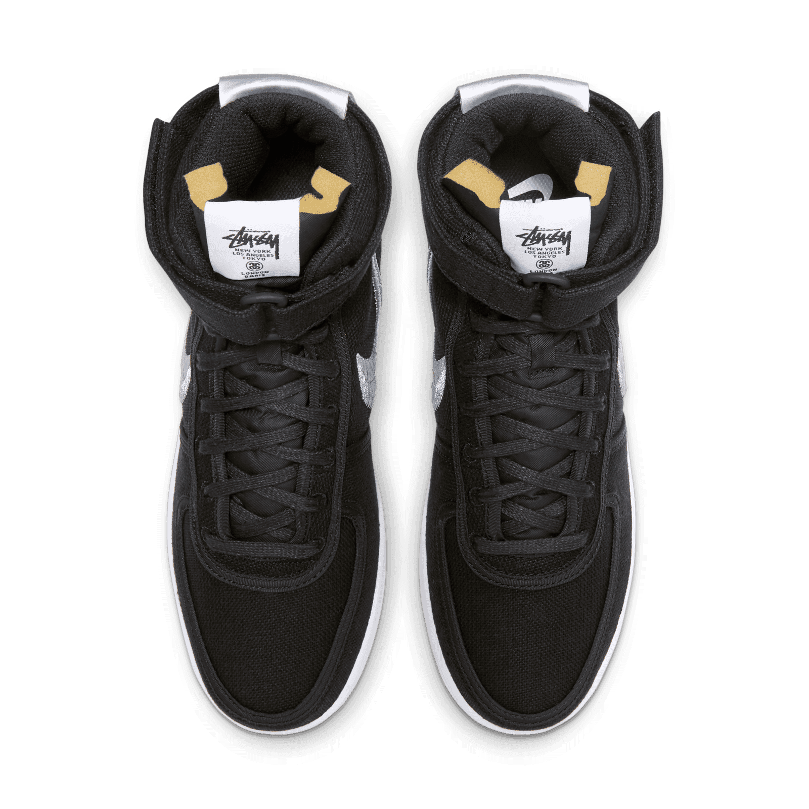 Nike Vandal High Stussy Black - DX5425-001 Raffles and Release Date