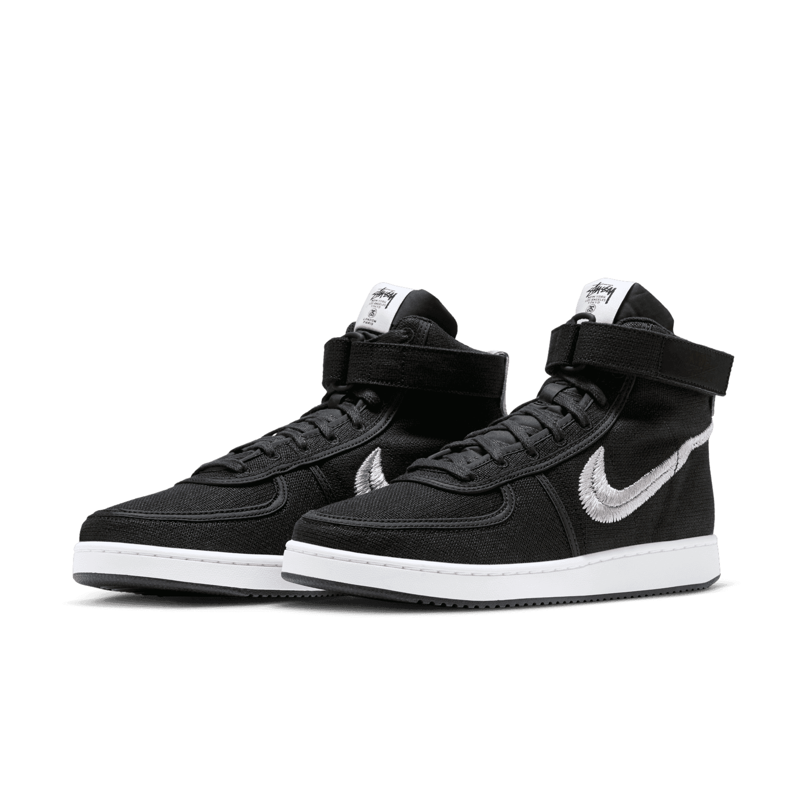 Nike Vandal High Stussy Black - DX5425-001 Raffles & Where to Buy
