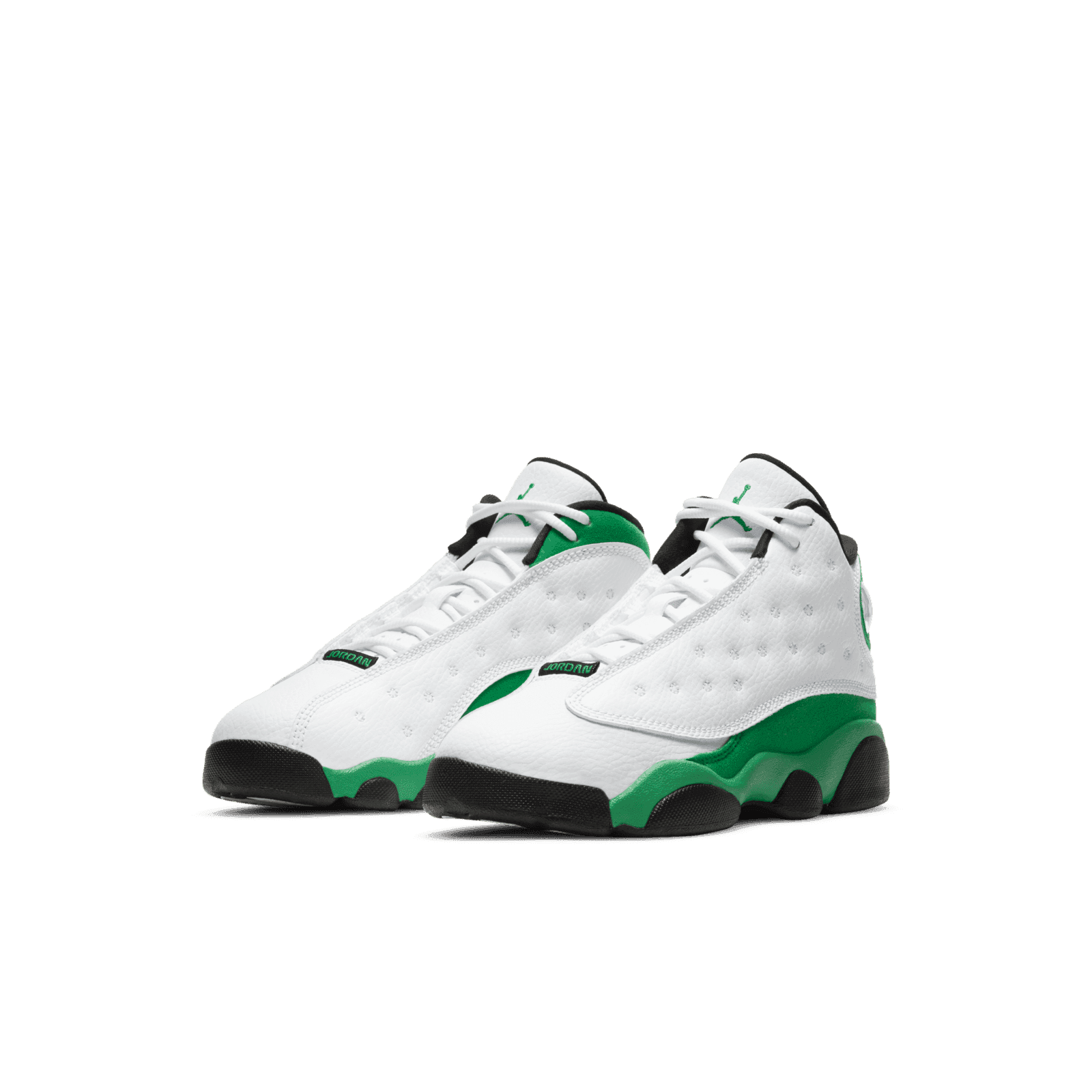 Jordan retro 13 green and white hotsell