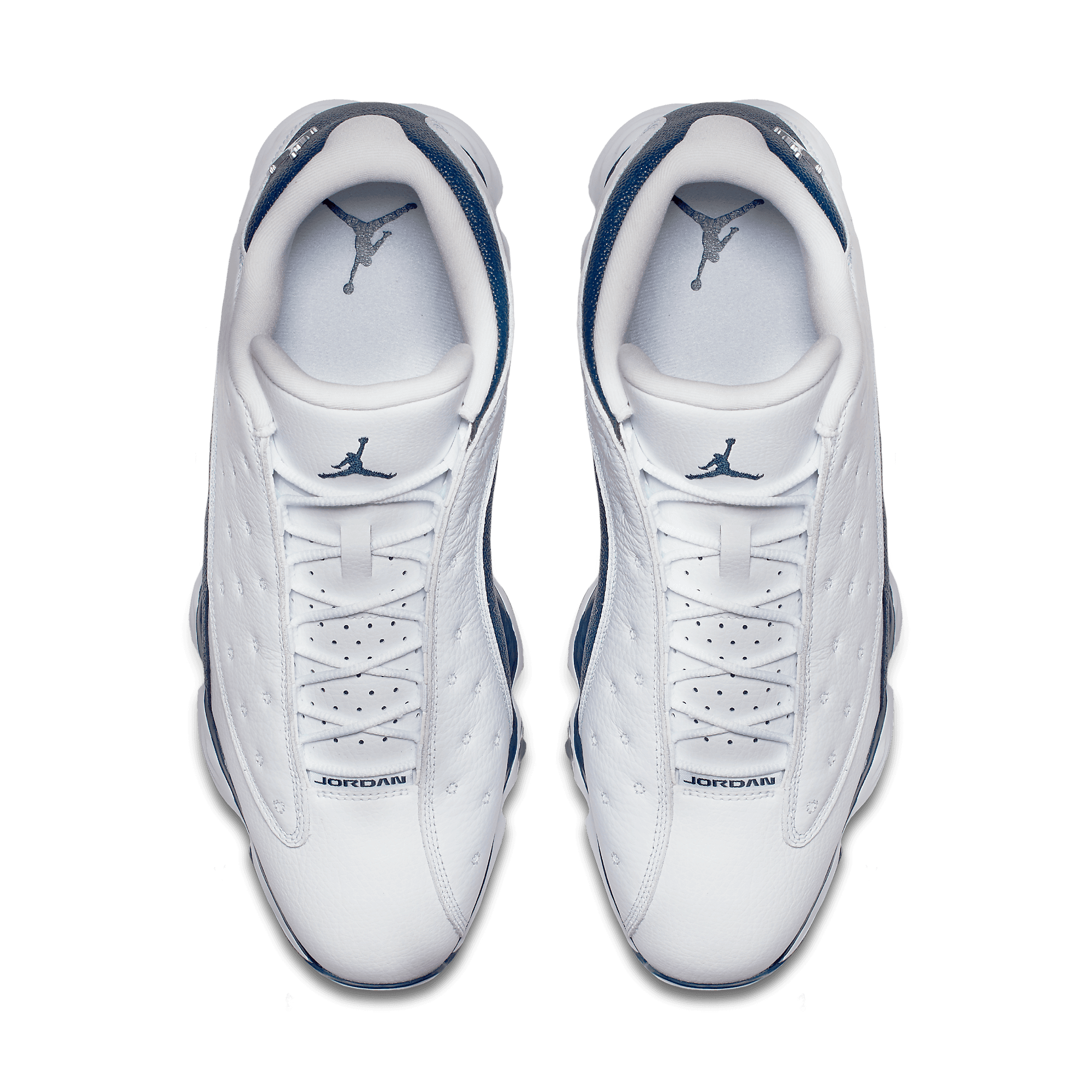 Air Jordan 13 Retro Golf White Navy Blue - 917719-100
