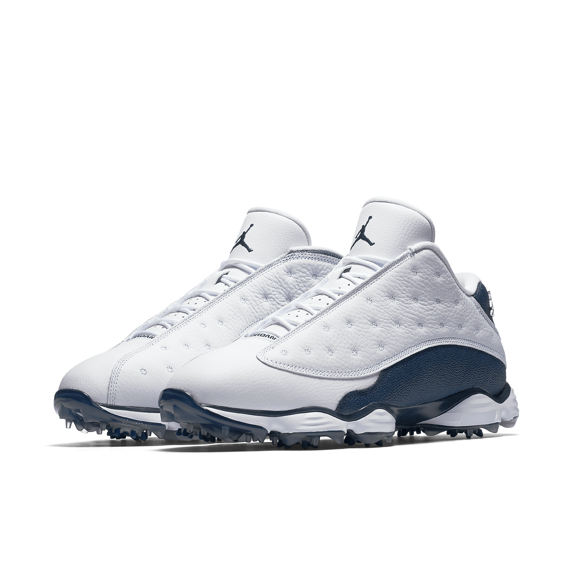 Air Jordan 13 Retro Golf White Navy Blue - 917719-100