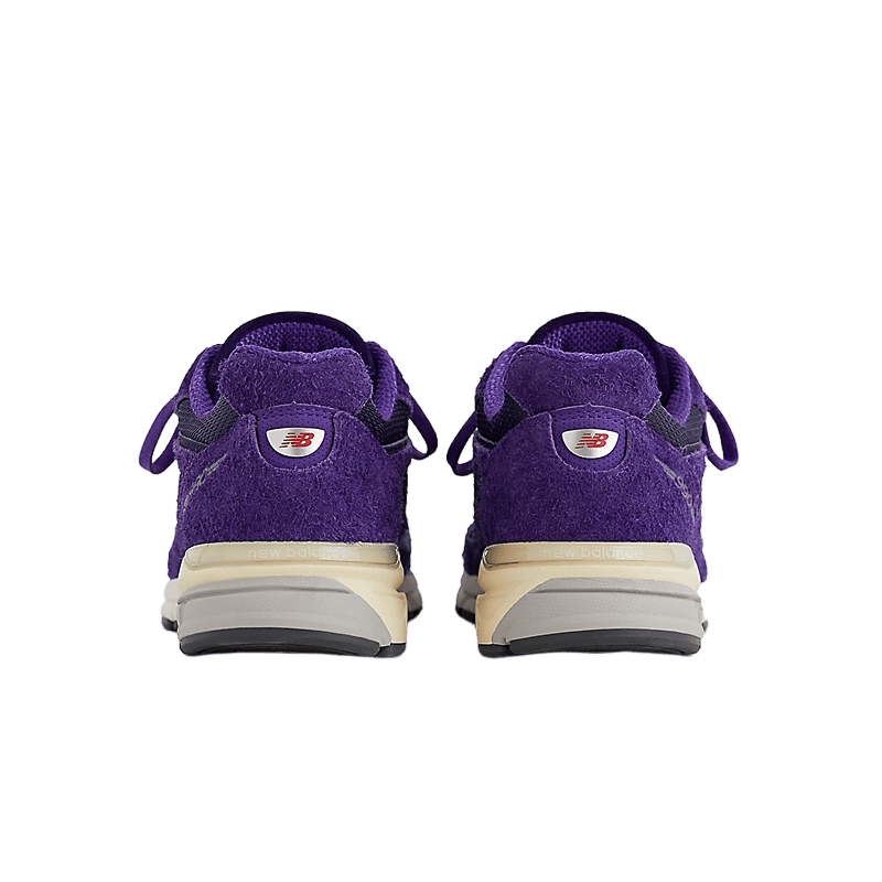 New Balance 990v4 Made In USA By Teddy Santis Purple Suede
