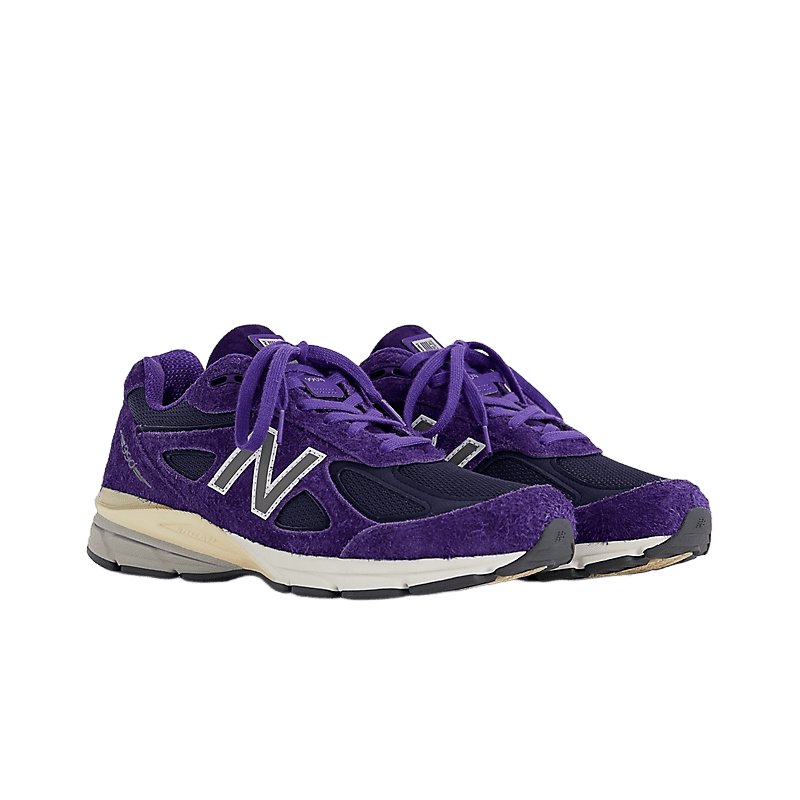 New Balance 990v4 Made In USA By Teddy Santis Purple Suede
