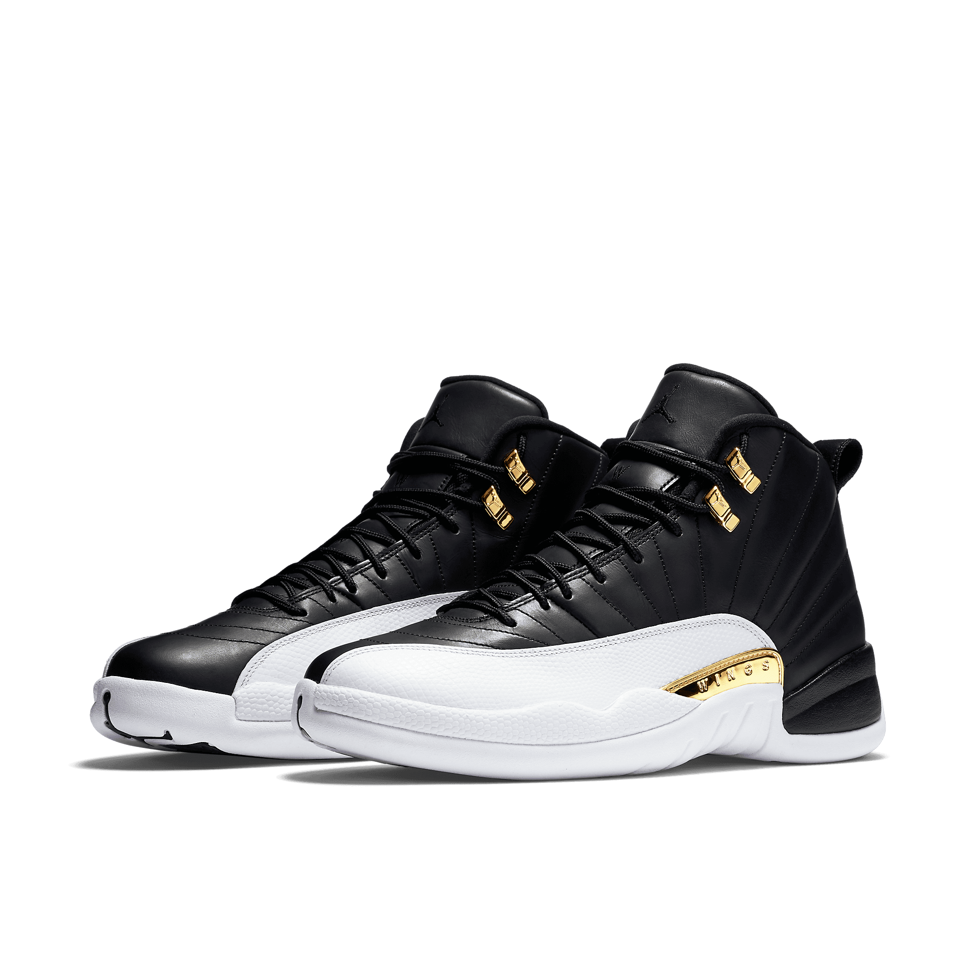 Wings Air Jordan 12 Black White And Gold Air Jordan 12 Retro Wings