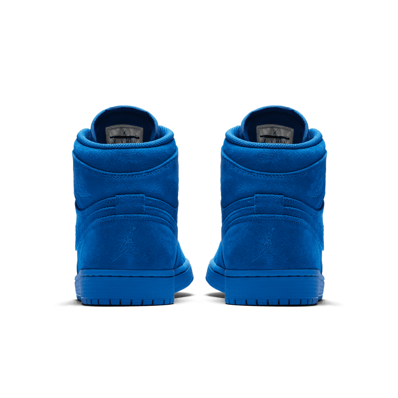 Nike Jordan 1 Retro Blue Suede – Men’s Size 9  Model 332550-404  AUTHENTIC - EUC The Air Jordan 1 Blue Suede 332550 404 Is Available Under Retail main image 4