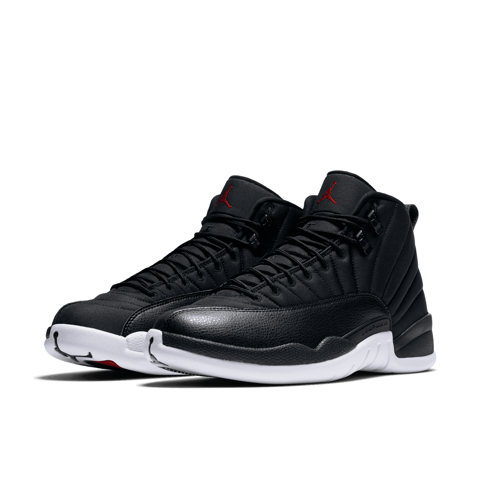 Jordan Air Jordan 12 Retro Mens 8 Black Nylon Waterproof Neoprene 130690-004 Nike Air Jordan 12 XII Retro Nylon Neoprene 2016 130690-004  main image 3