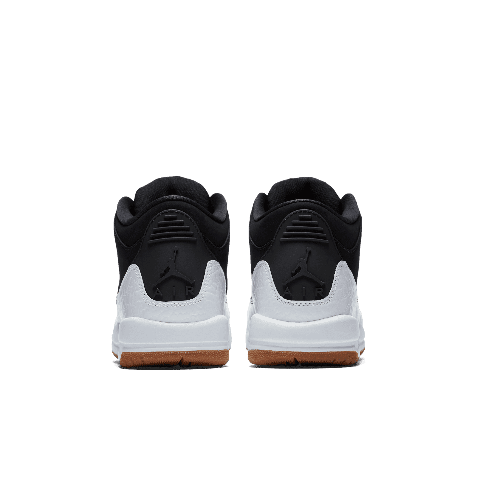 Air Jordan 3 Retro Black White Gum (GS) - 441140-022