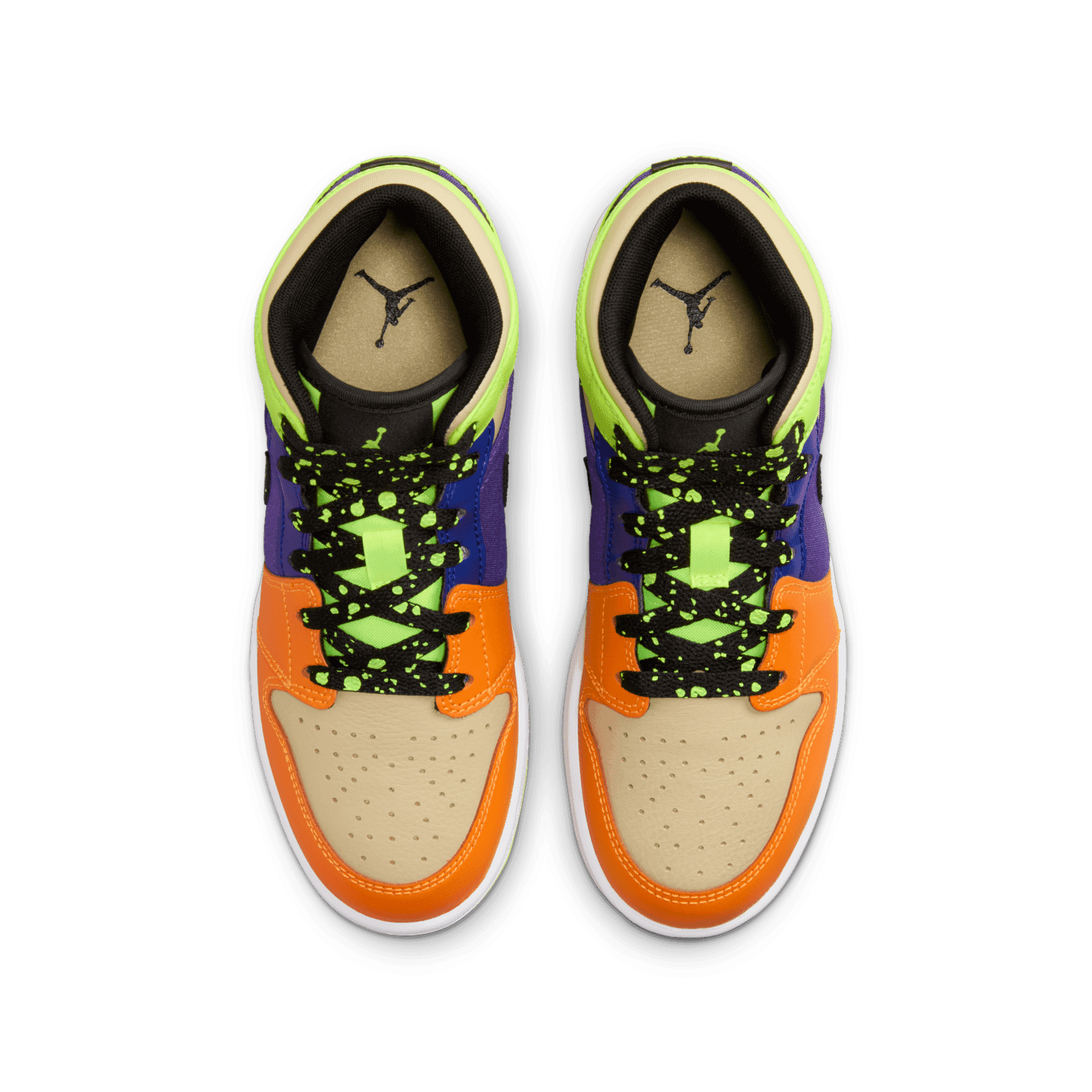 Air Jordan 1 Mid Volt Vivid Orange (GS) - FD8795-700
