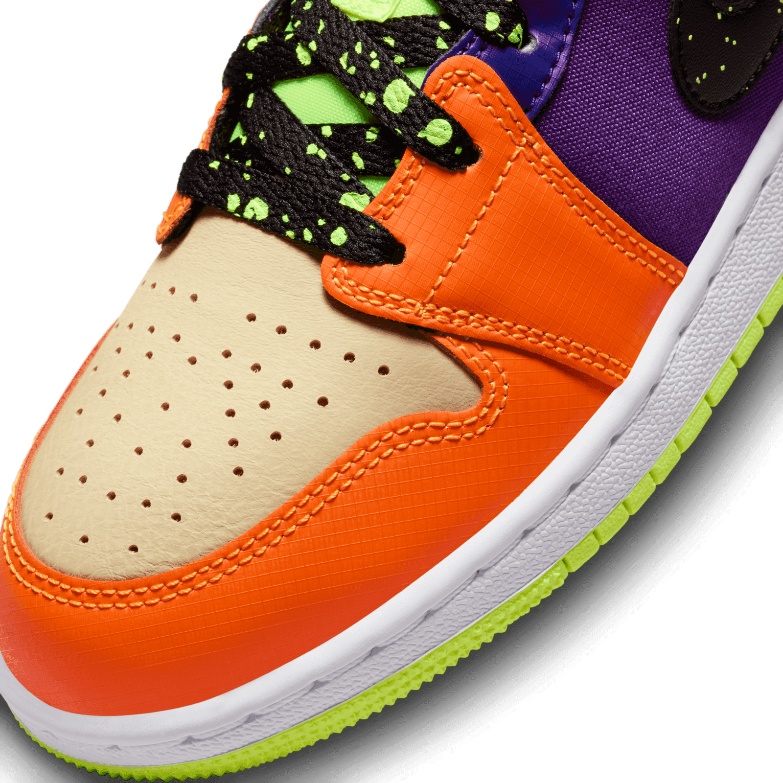 Air jordan 1 orange fluo hot sale