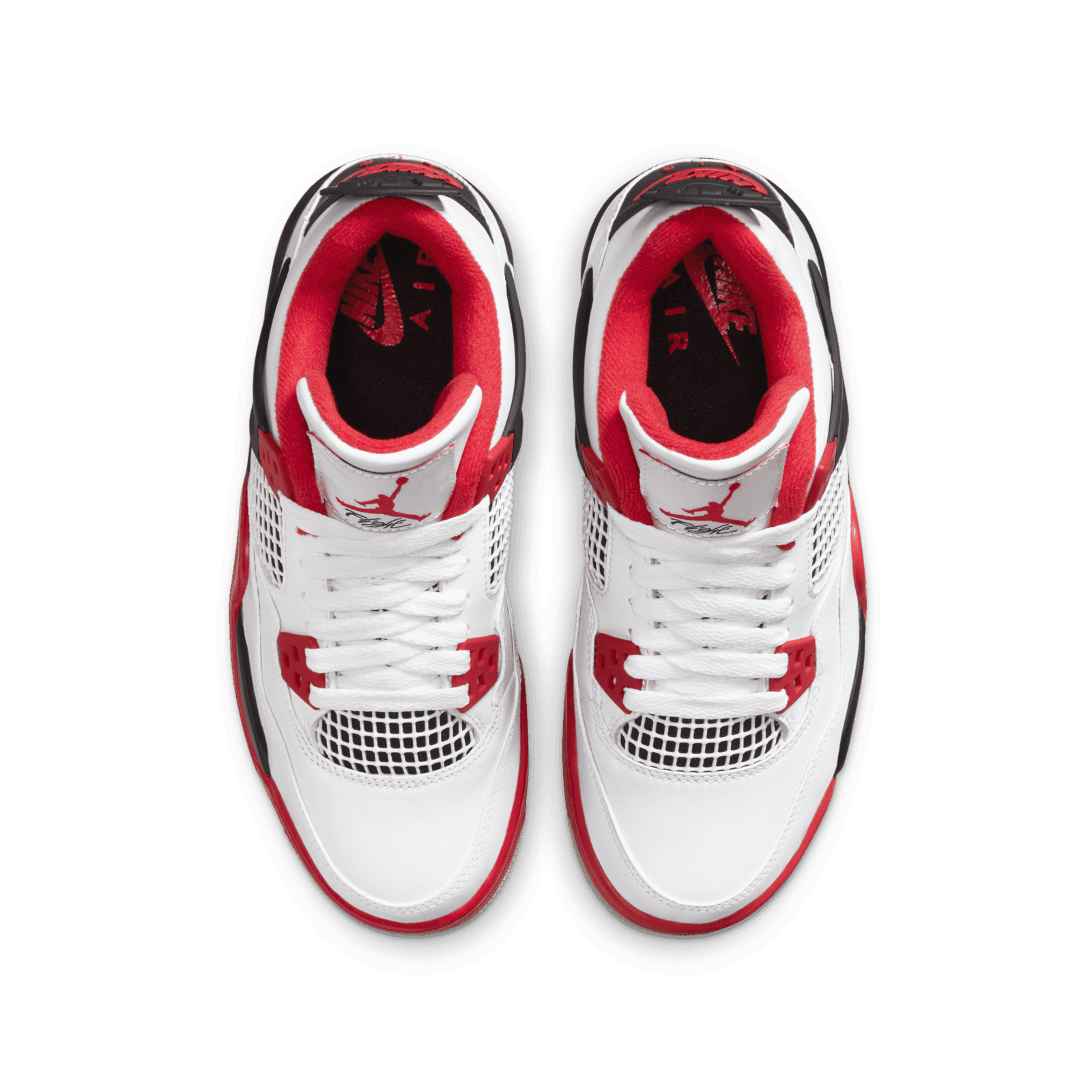 fire red air jordan 4 retro