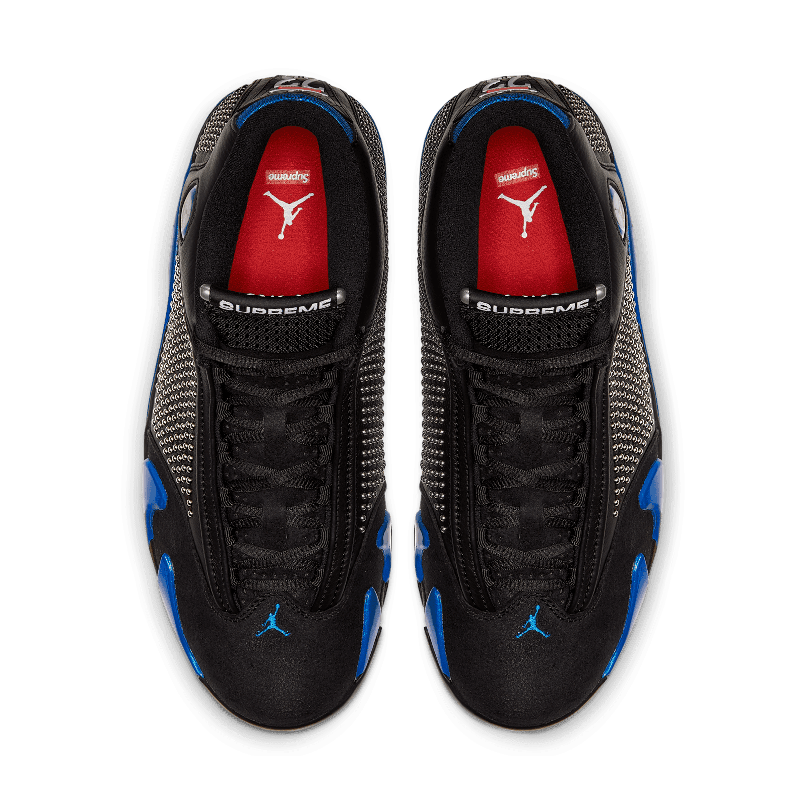 Air Jordan 14 Retro Supreme Black BV7630 004 Raffles Where to Buy