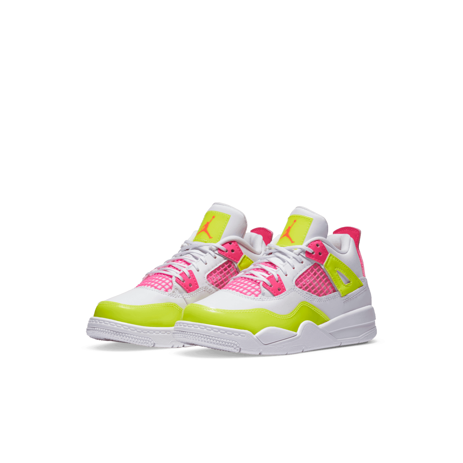 Air Jordan 4 Retro White Lemon Pink (PS) - CV7809-100