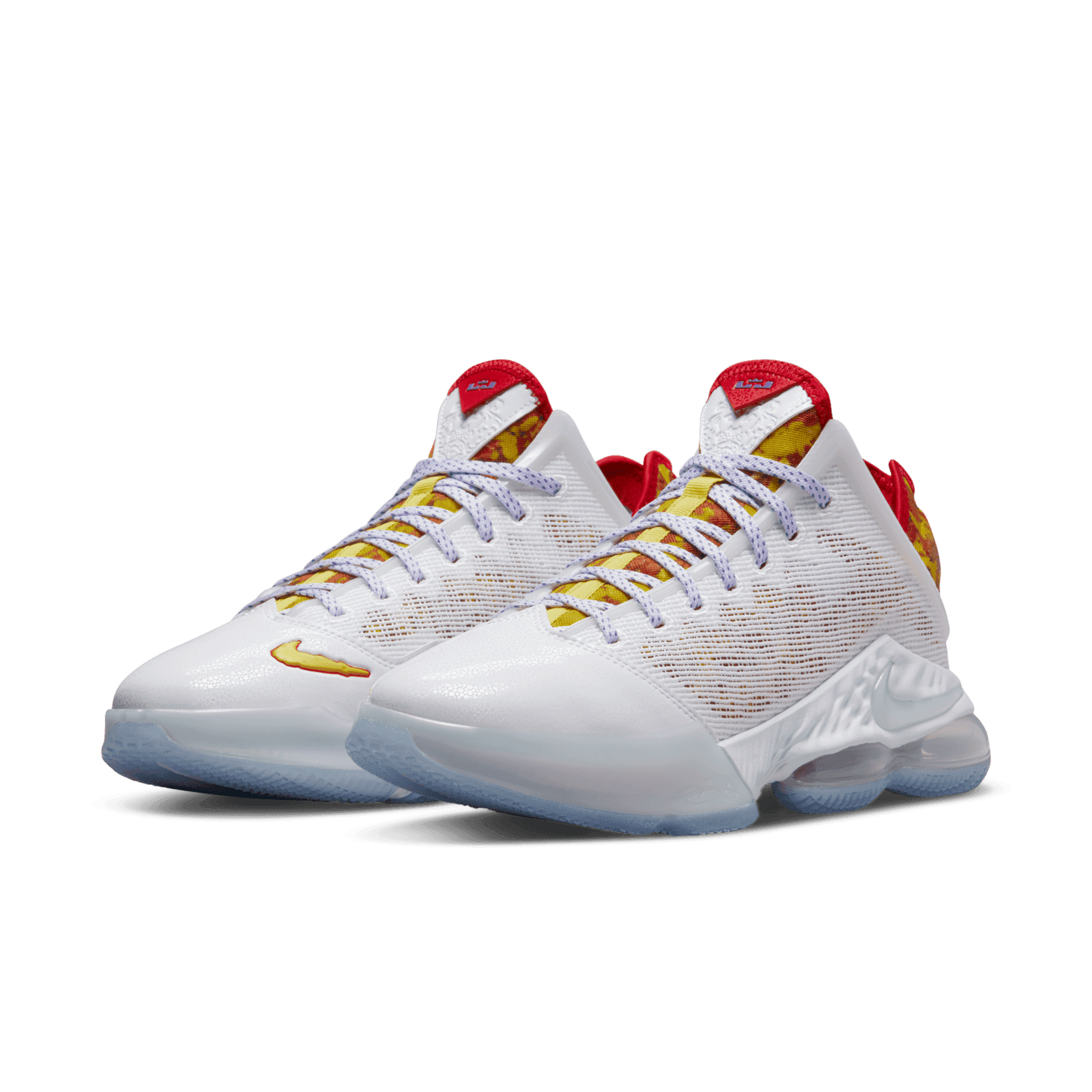 Nike LeBron 19 Low Magic Fruity Pebbles James Men Basketball DQ8344-100 Size 13 Nike LeBron 19 Low Magic Fruity Pebbles - DQ8344-100 main image 3