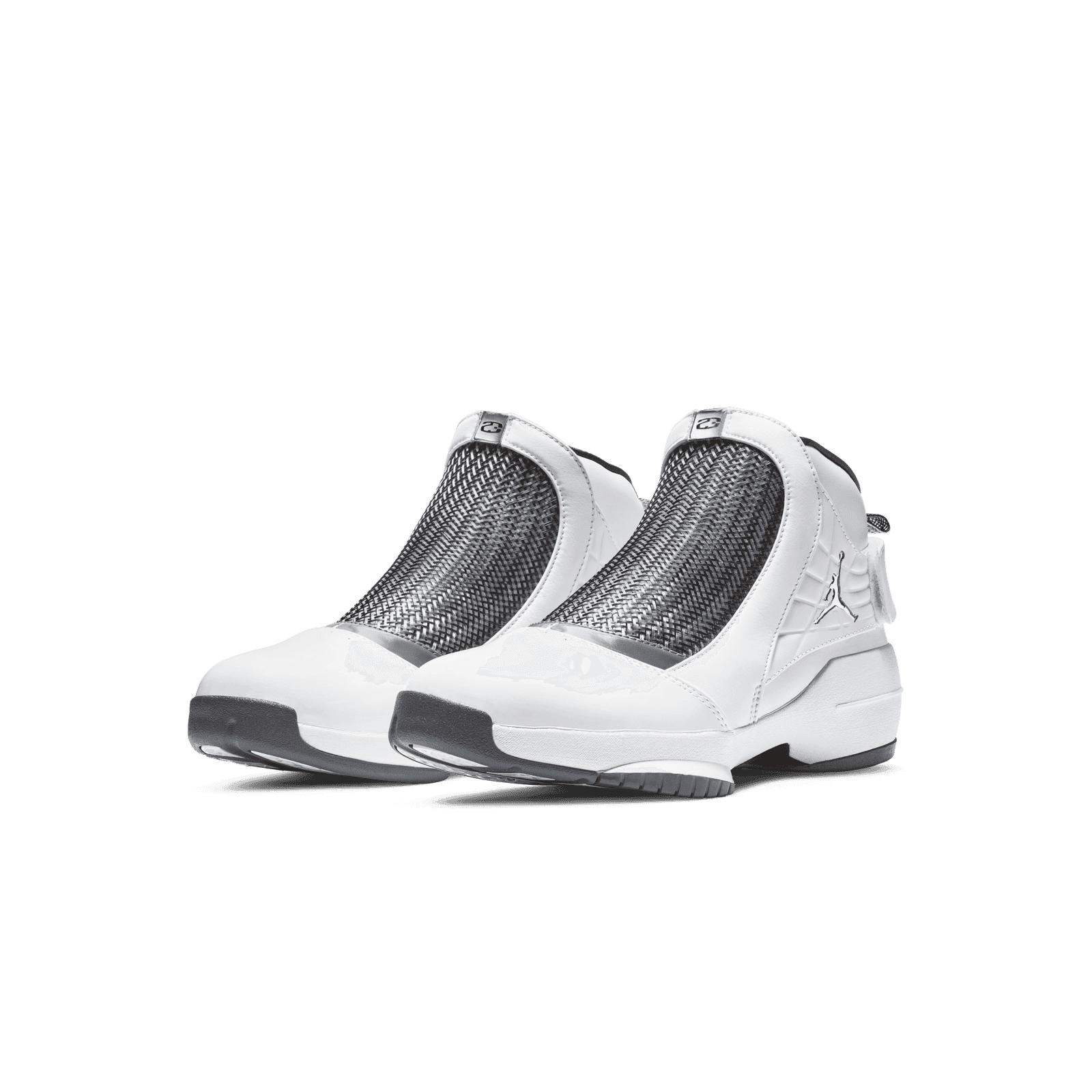 Air Jordan 19 Retro White Flint Grey AQ9213 100 Raffles Where to Buy