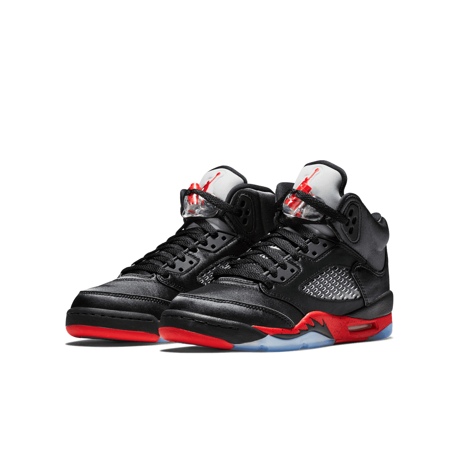 Satin black jordan 5 online