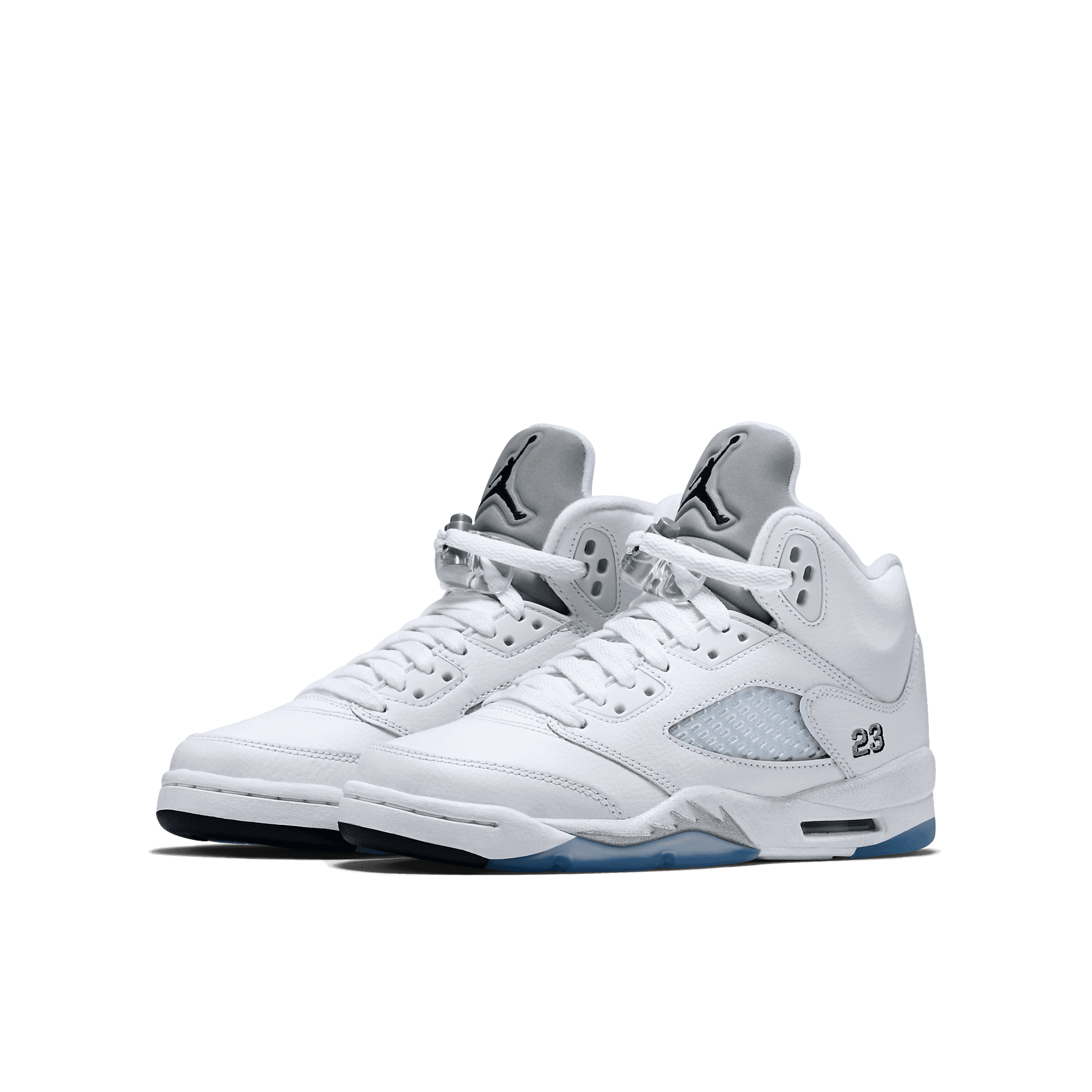 スニーカー Nike Air Jordan 5 Retro llic White (2015) Jordan 5 Retro 2015 Metallic White for Sale - Authenticity