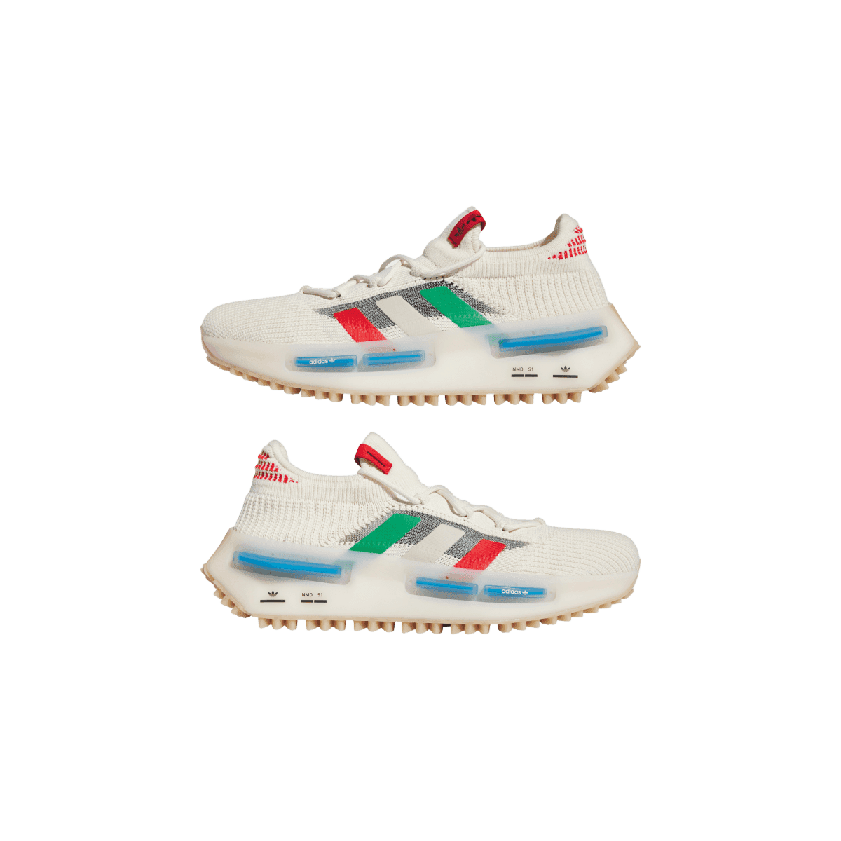 adidas NMD S1 White Red Green - ID7957 Raffles & Where to Buy