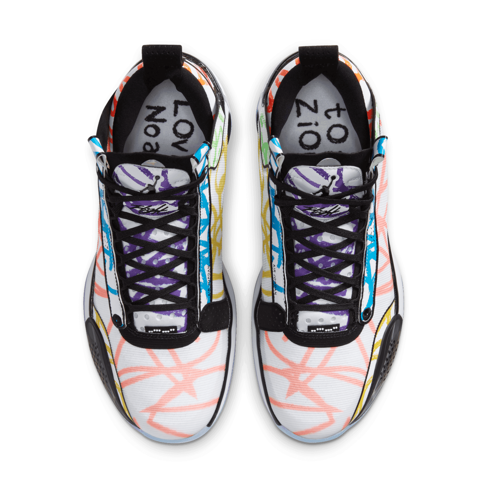 Air Jordan XXXIV Zion Williamson Coloring Book - DA1897-100