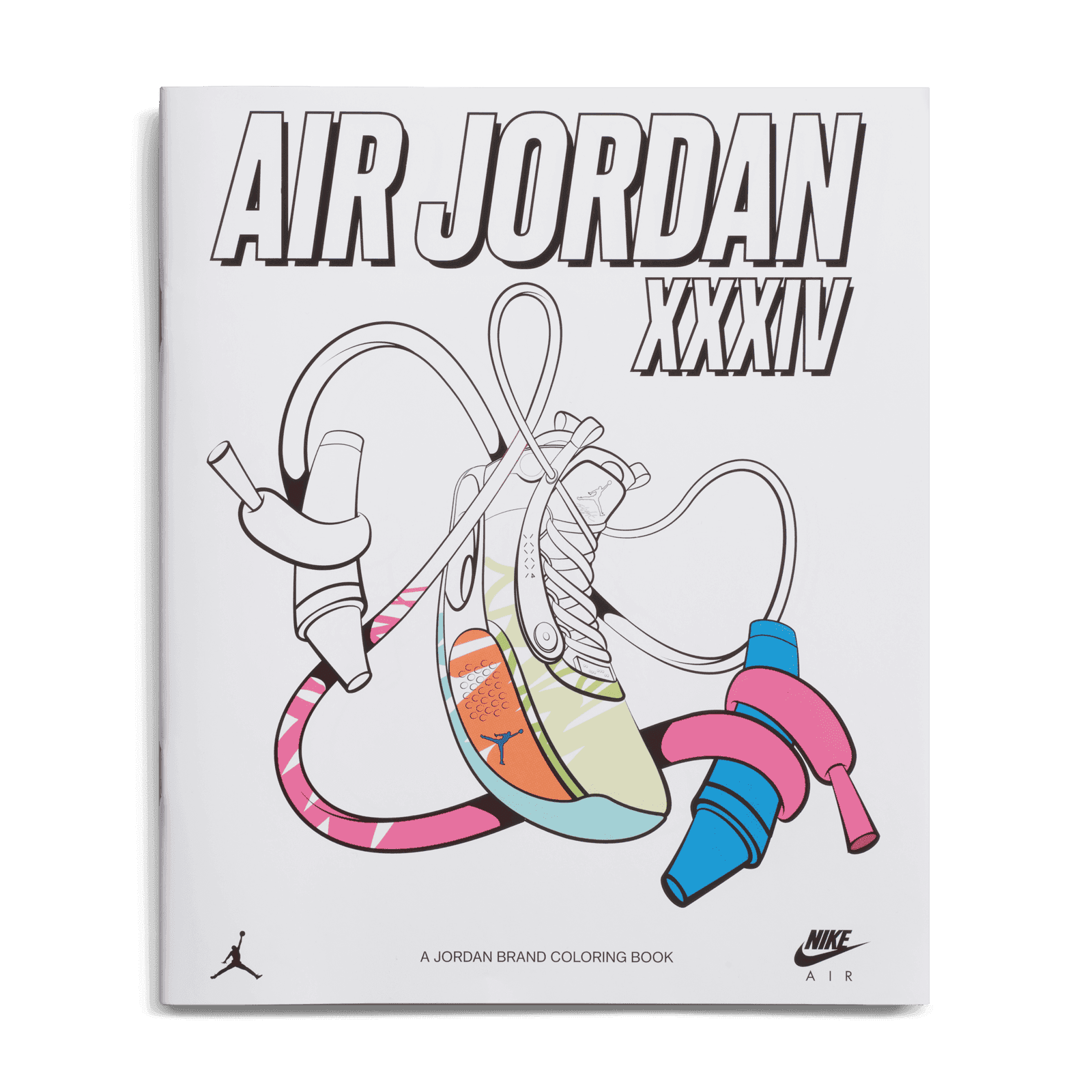 公式正規品!★JORDAN XXXIV ZION WILLIAMSON COLORING BOOK Jordan XXXIV Zion Williamson Coloring Book Men's - DA1897