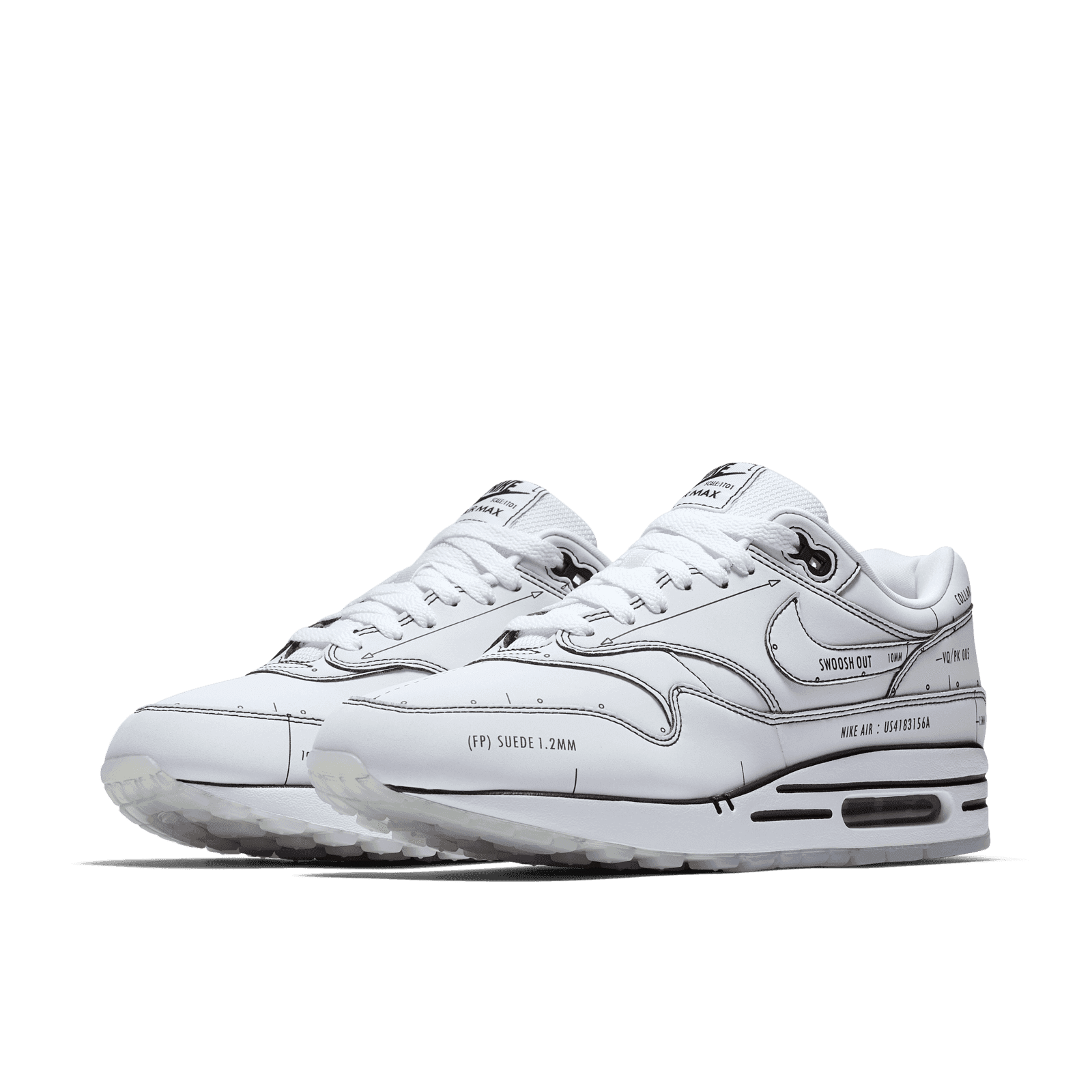 Nike Air Max 1 Tinker Schematic - CJ4286-100 Raffles & Where to Buy