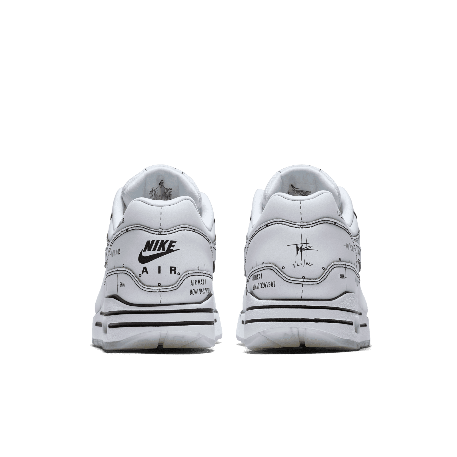 Nike Air Max 1 “Tinker Schematic” Black AW19 2019 送料無料 Nike Air Max 1 “Tinker Schematic” Black AW19 2019 送料無料