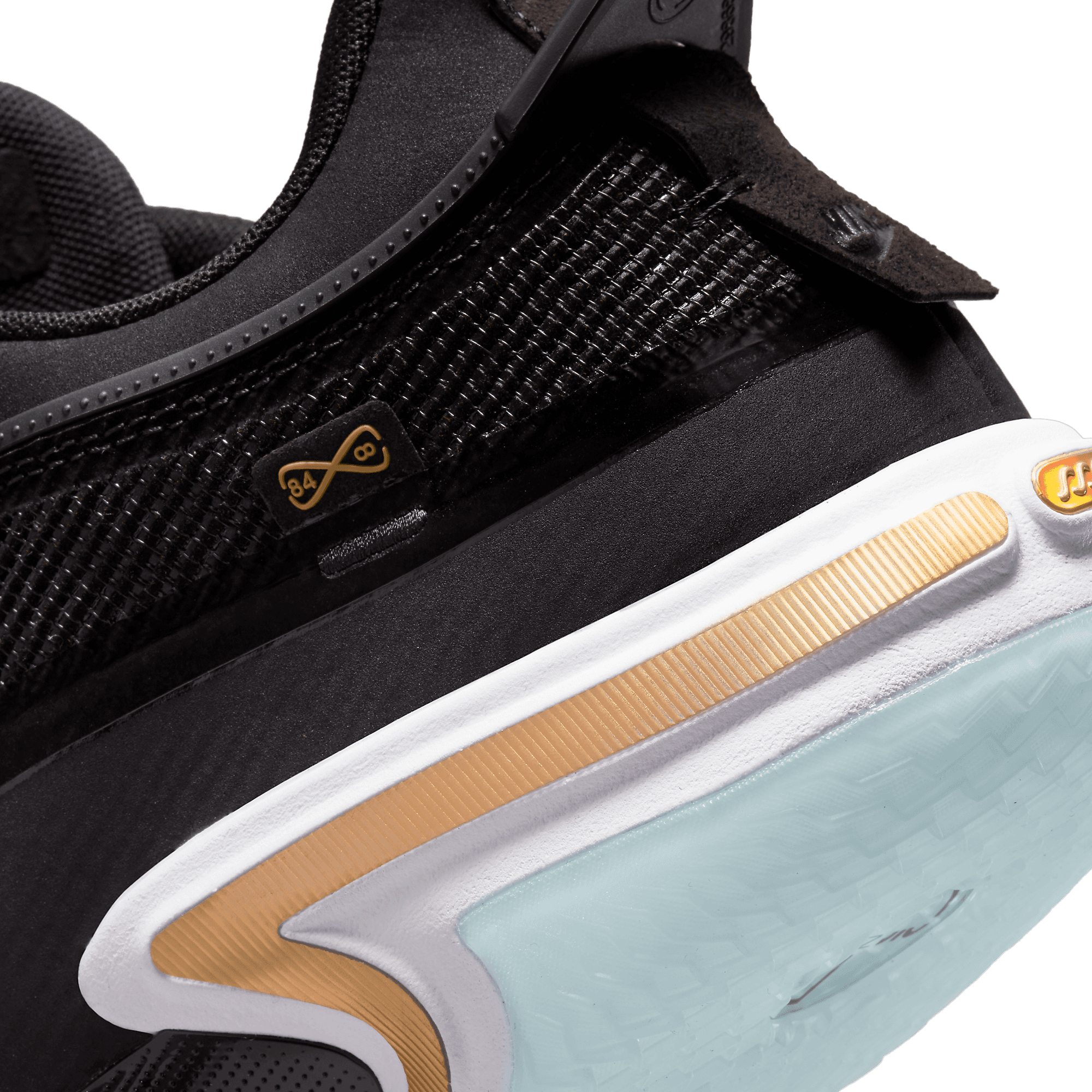 Air Jordan 36 Low Black Gold (Clear Sole) - DH0833-071