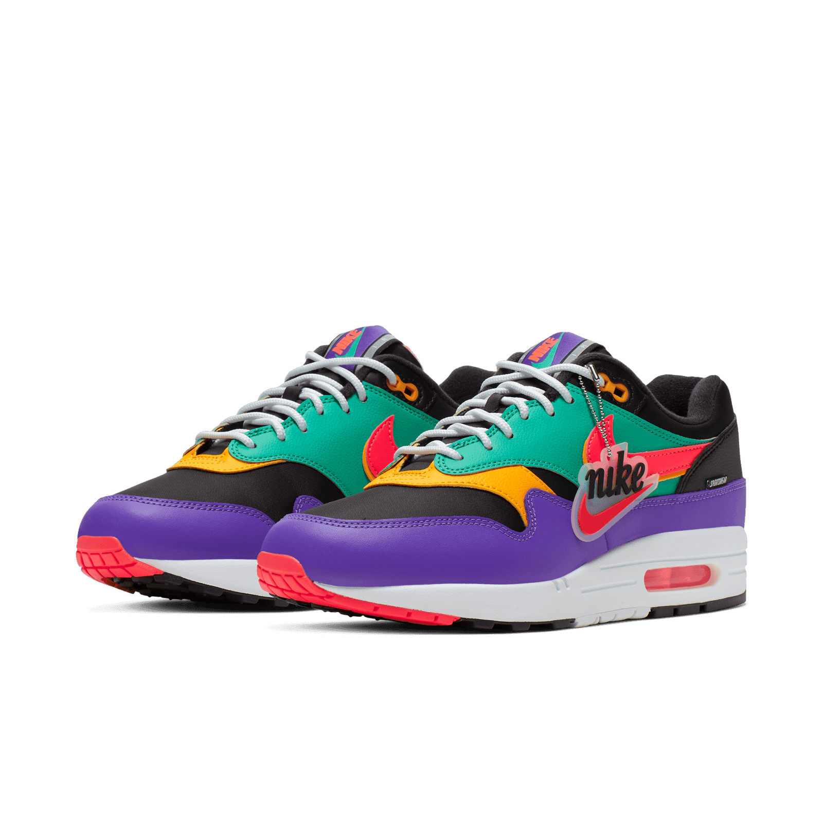 Nike Men’s Air Max 1 Windbreaker — Black, Purple, Green, Pink, Yellow Air Max 2 Light  main image 4