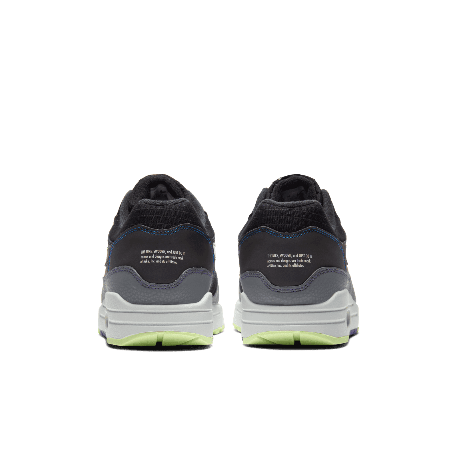 Nike Air Max 1 Future Swoosh Shoes Men’s Size 10.5 US CT1624-001 Black Gray nike-air-max-1-future-swoosh-  main image 3