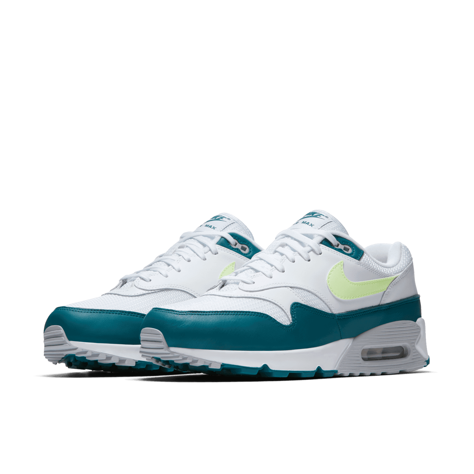 White Spruce Lime Green Nike Air Max 90/1 Running Shoes sz 13 sneaker AJ7695-103 Nike Air Max 90/1 Spruce Lime - AJ7695-103 Raffles & Where  main image 2