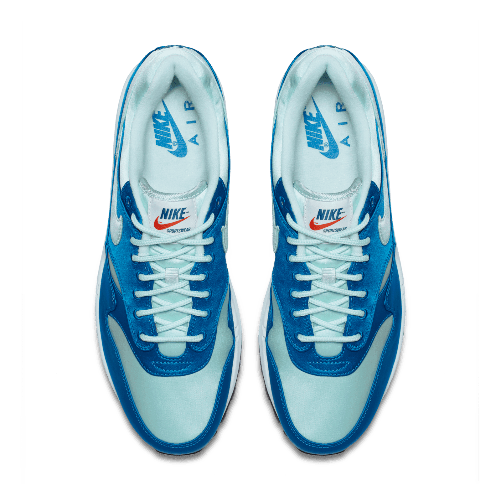 Nike Air Max 1 Satin Blue Nebula AO1021 400 Raffles Where to Buy