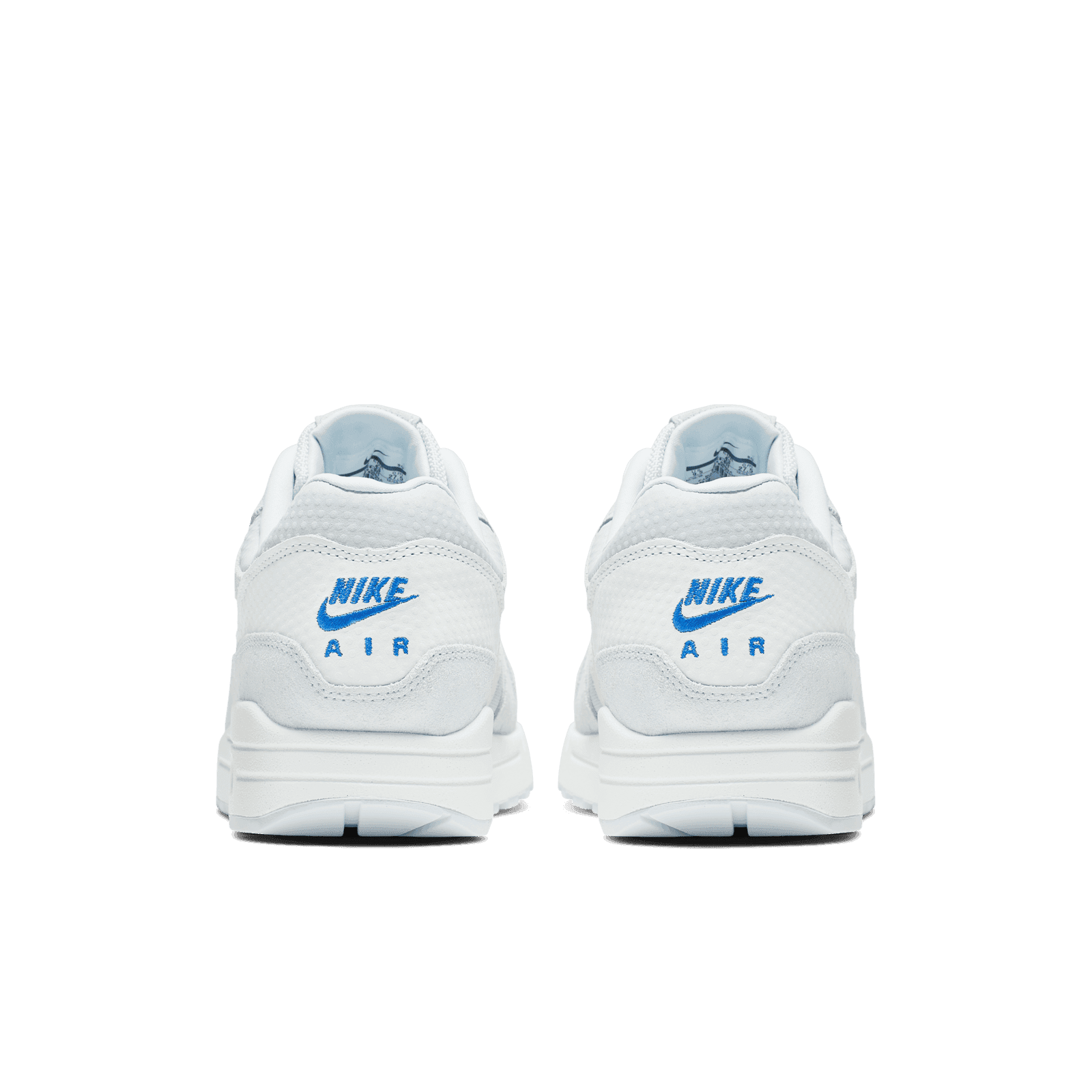 Air max 1 clearance pure platinum racer blue