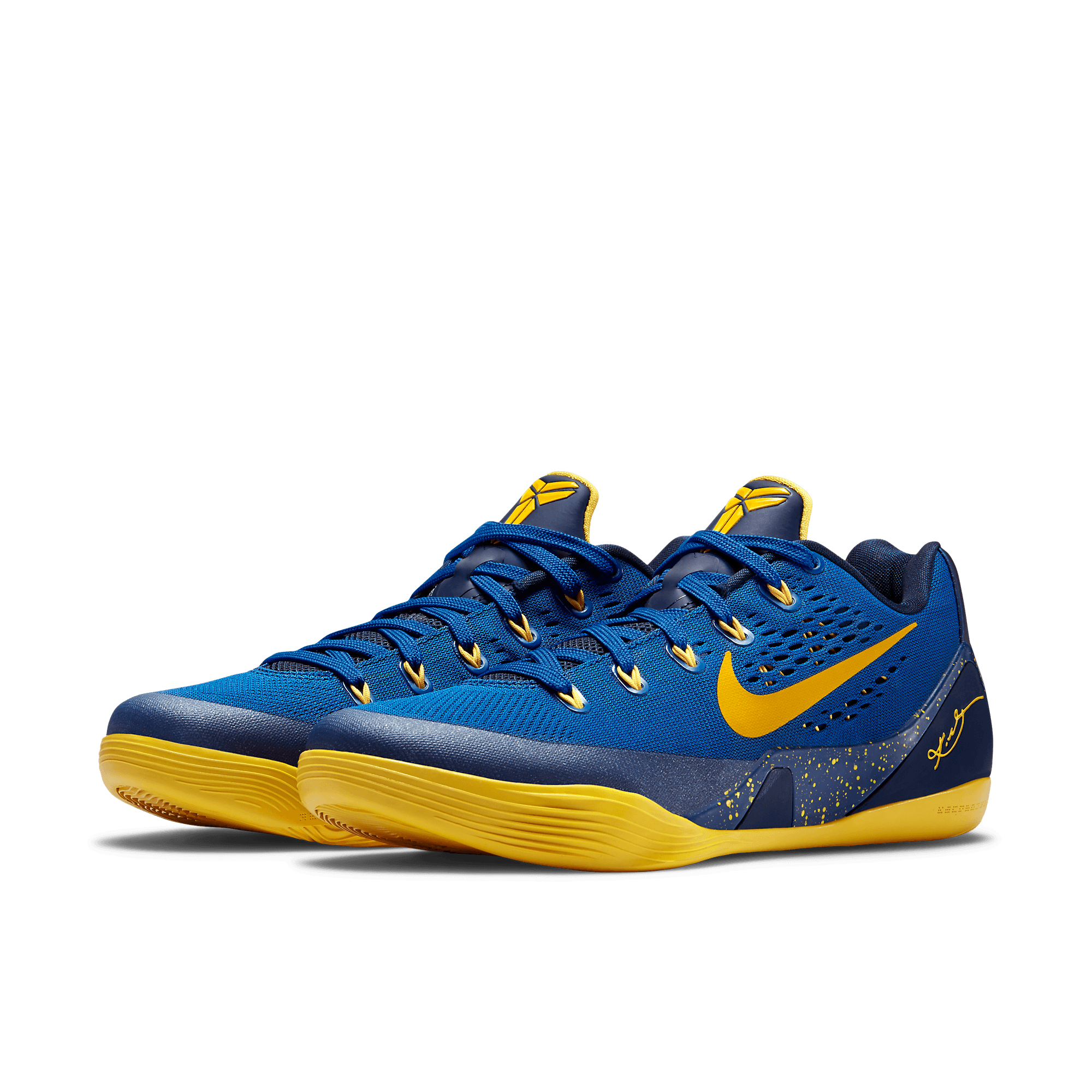 Nike Kobe 9 EM Gym Blue University Gold - 646701-474