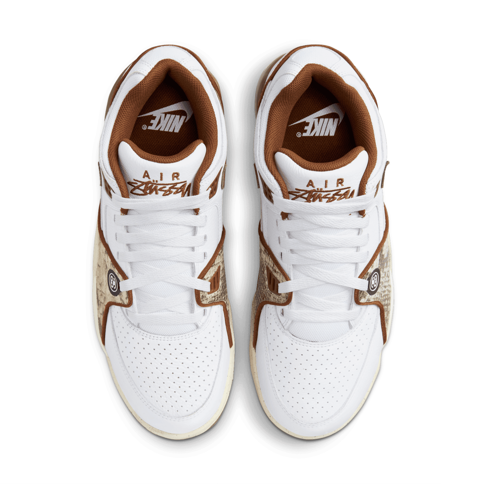 Nike Air Flight 89 Low SP Stussy White Pecan - FD6475-100