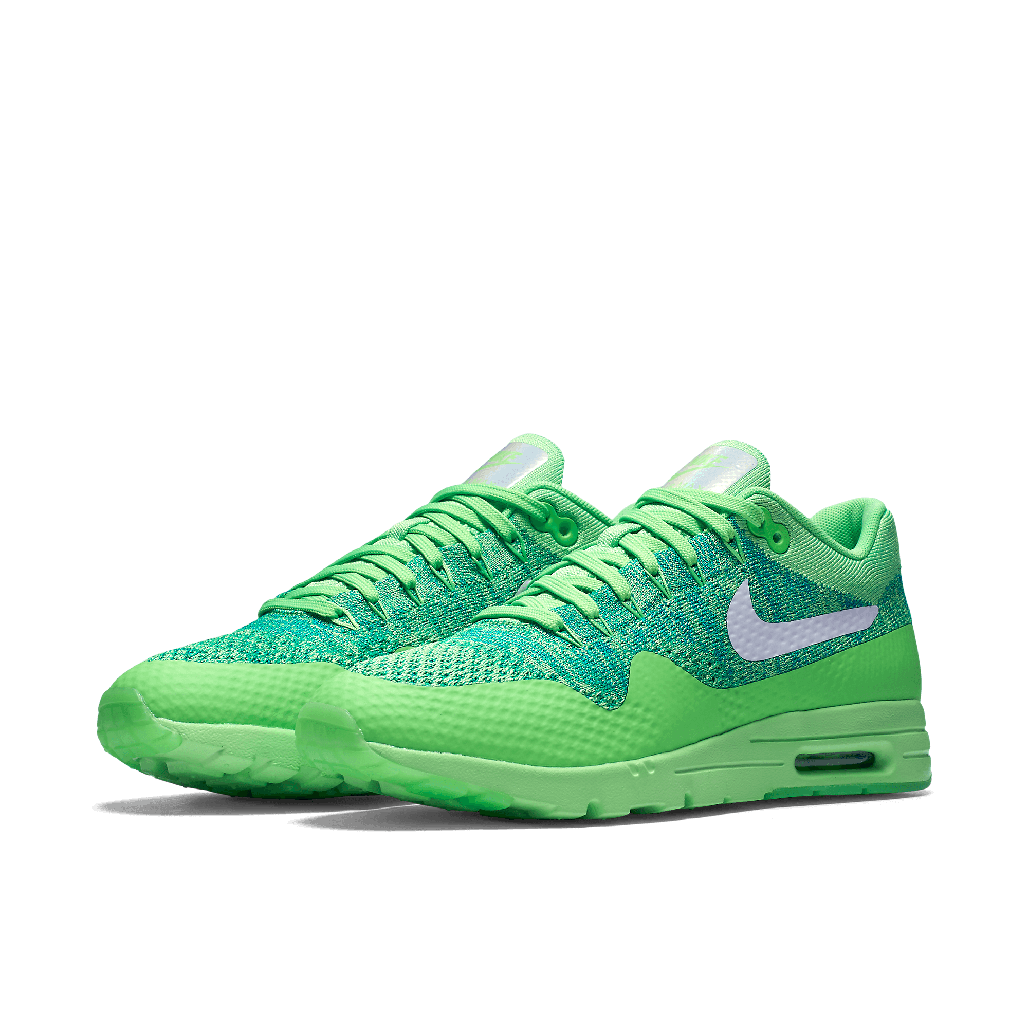 Nike Air Max 1 Ultra Flyknit Voltage Green (W) - 843387-301  display picture 1